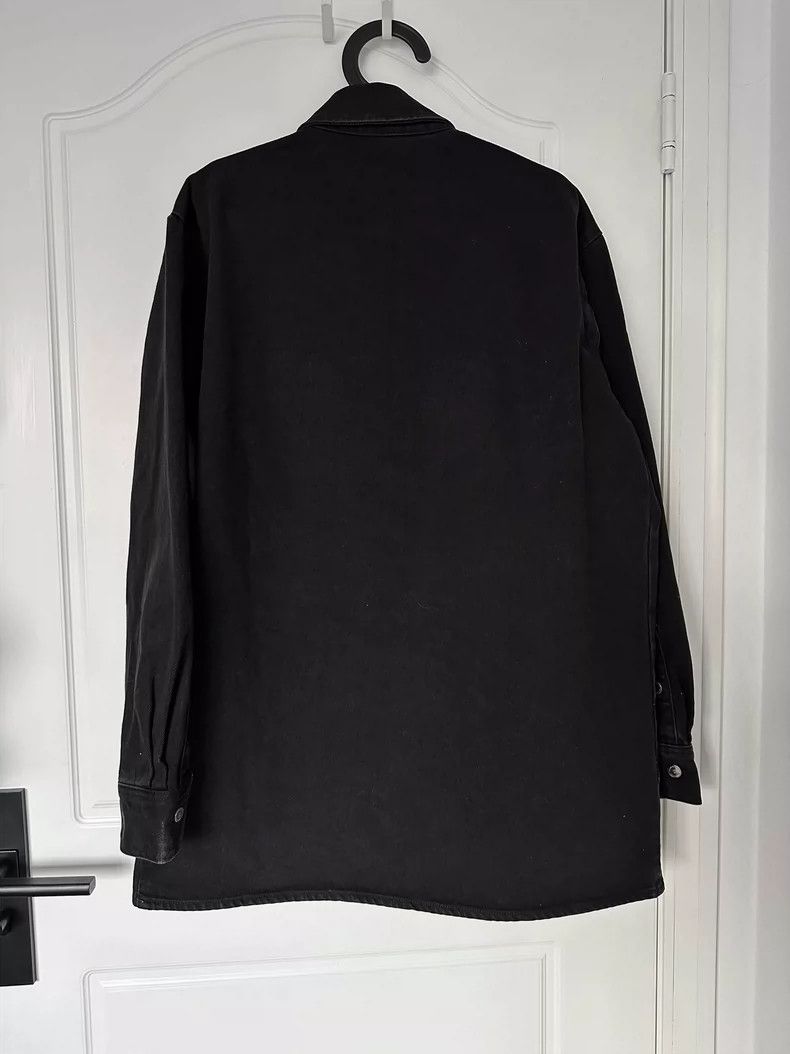 Raf Simons Raf Simons Black logo denim jacket leather label Size US M / EU 48-50 / 2 - 2 Thumbnail
