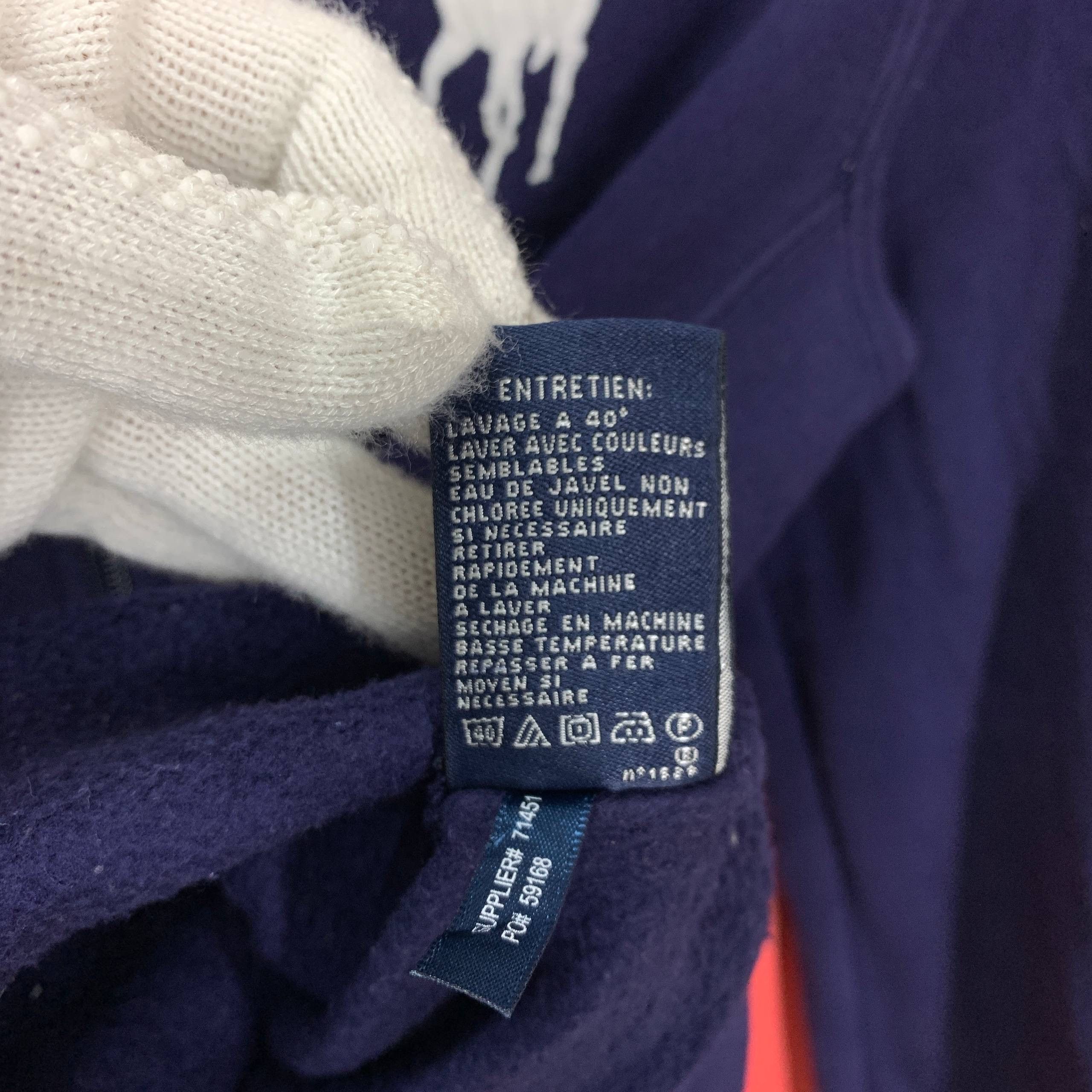 Ralph Lauren RALPH LAUREN SPORT Flip Collar Sweatshirt #2608/Z Size US XS / EU 42 / 0 - 10 Thumbnail