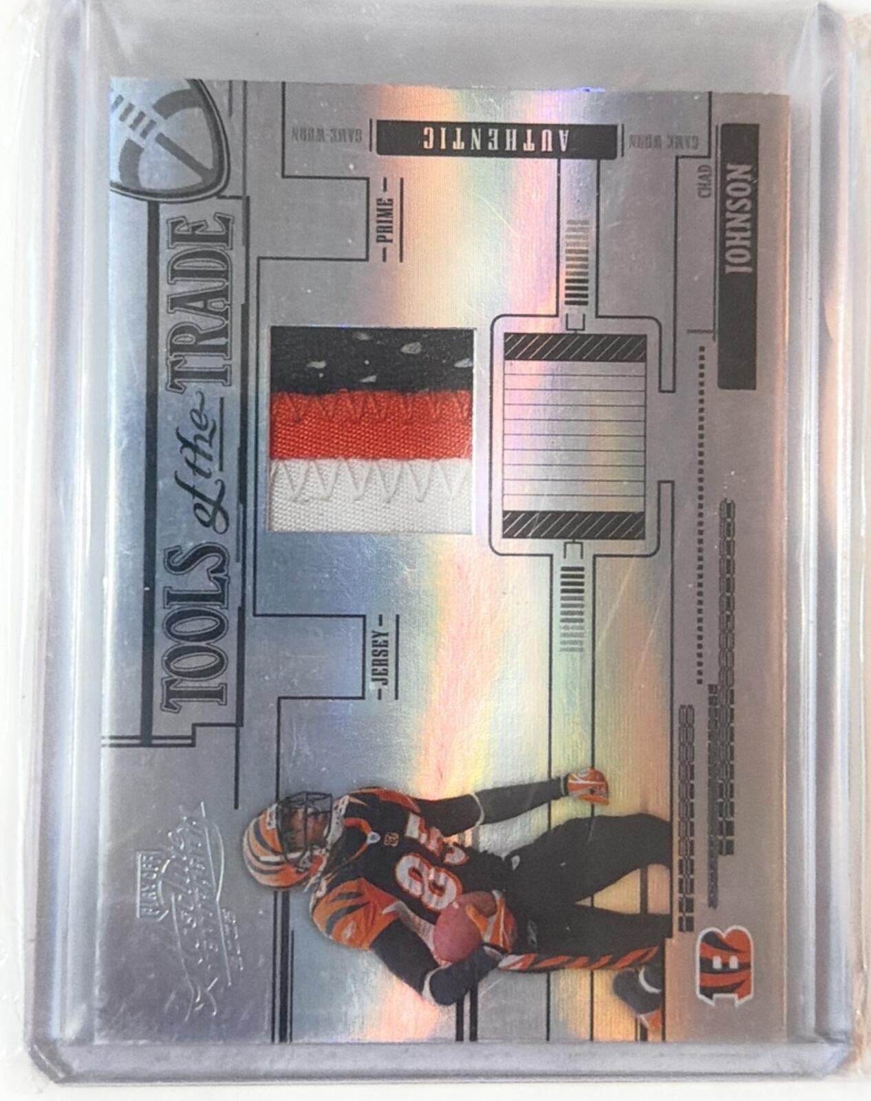 Other 2005 Chad Johnson Tools of the Trade Black 18/25 Tri-Patch Size ONE SIZE - 3 Thumbnail