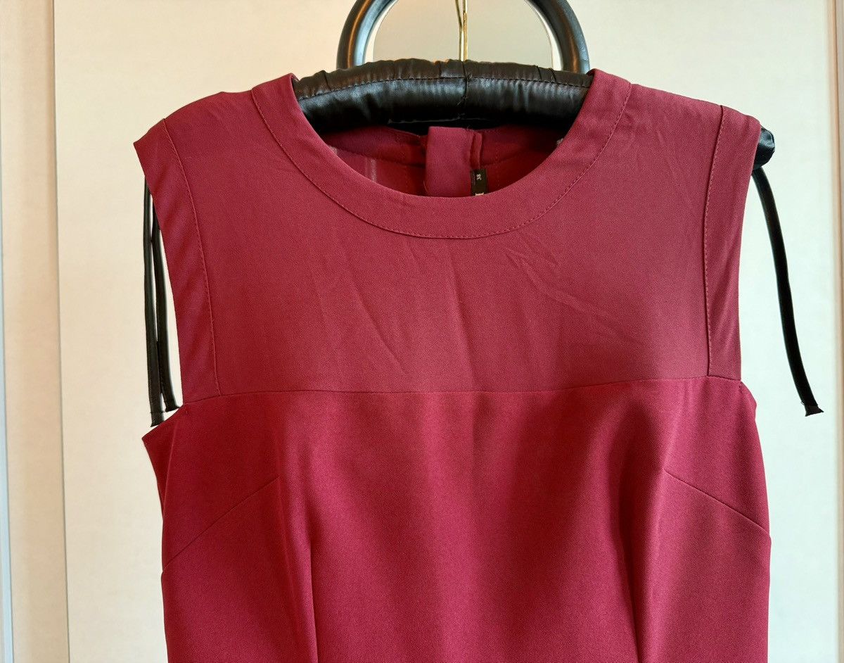 Other AGGI by Halewski Fitted Red Midi Dress with Full Back Zip –M Size M / US 6-8 / IT 42-44 - 5 Thumbnail