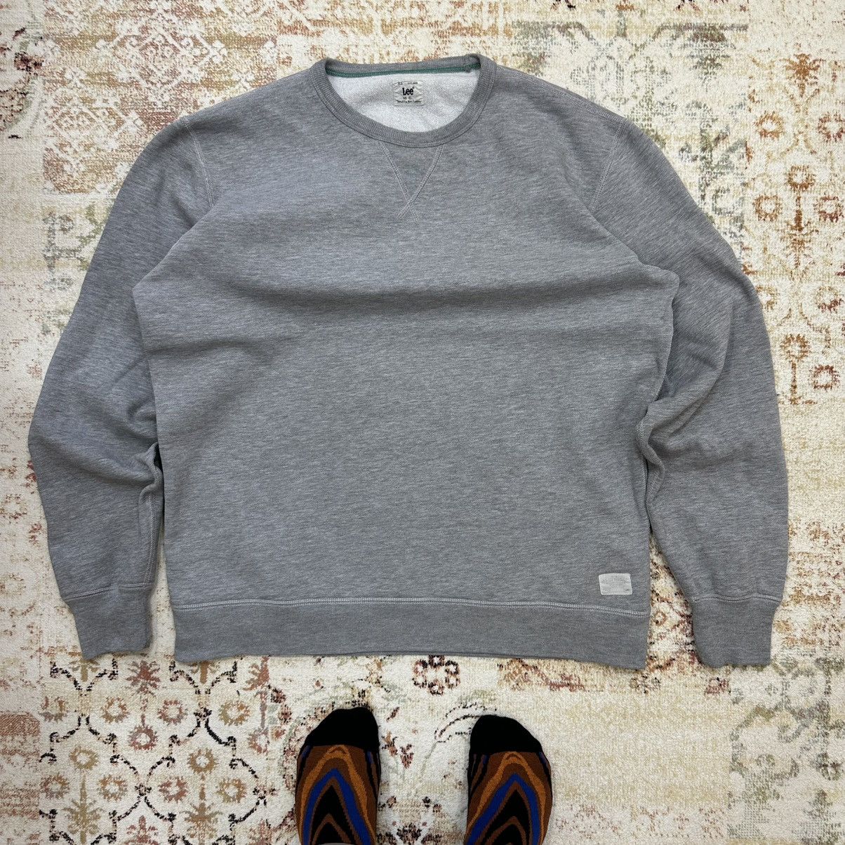 Japanese Brand × Le Grande Bleu (L.G.B.) × Lee Vintage Lee Sweatshirt Basic Fit 90s Y2K Cotton Size US XL / EU 56 / 4 - 1 Thumbnail