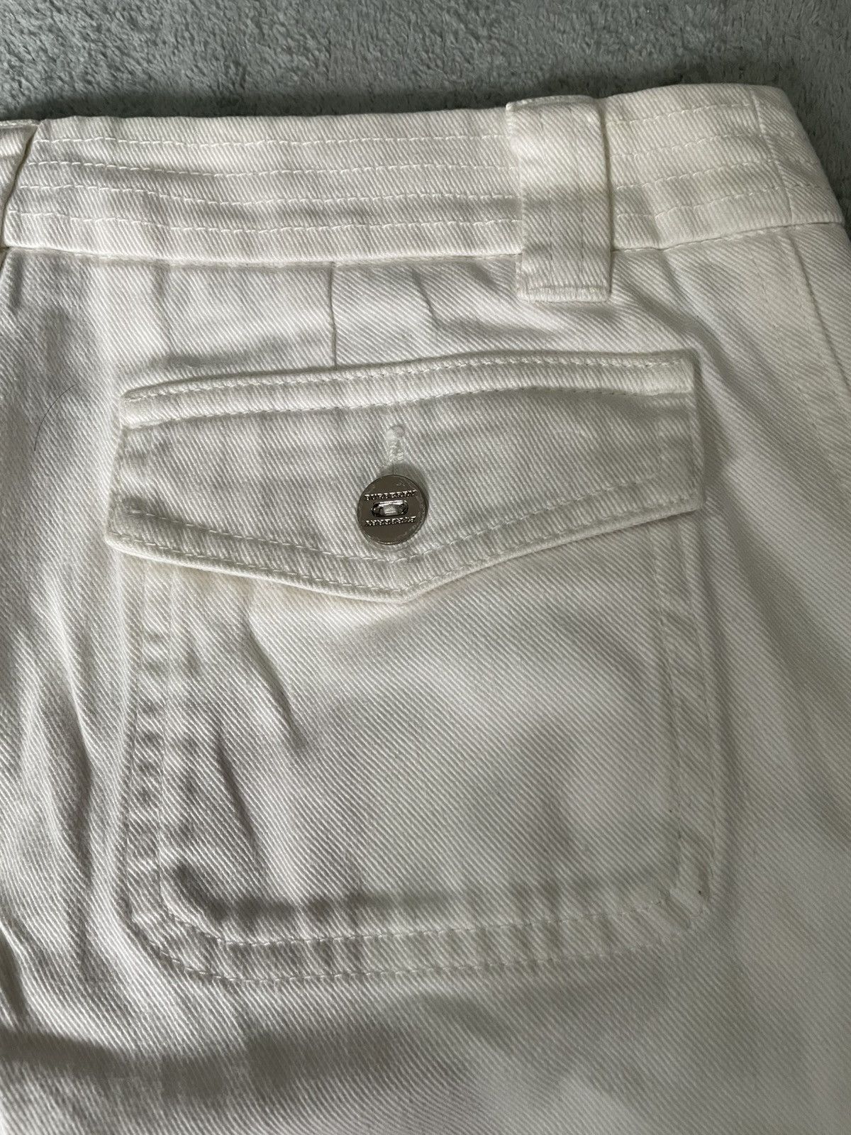 Burberry Burbbery Casual Vintage Pants Denim White Size US 30 / EU 46 - 13 Thumbnail