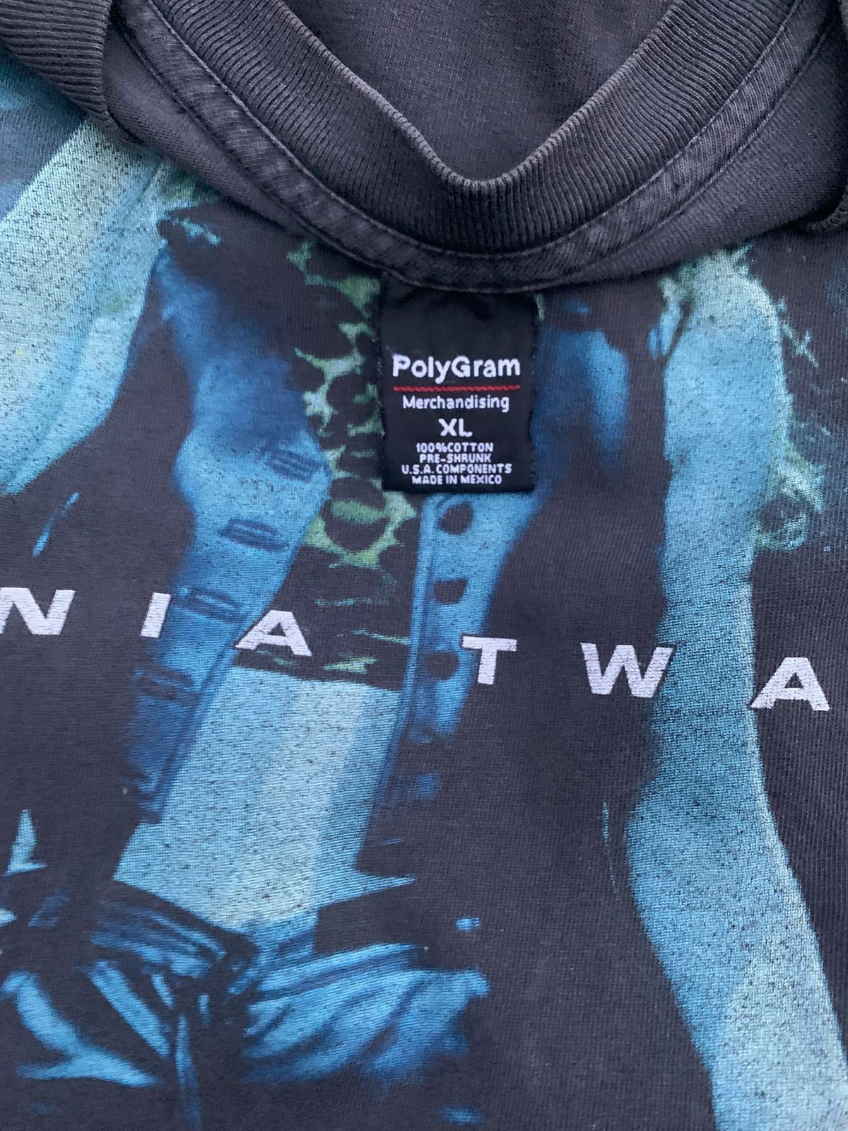 Band Tees Shania Twain 90s Tour Tee – OG Vintage Original PolyGram Size US XL / EU 56 / 4 - 3 Thumbnail