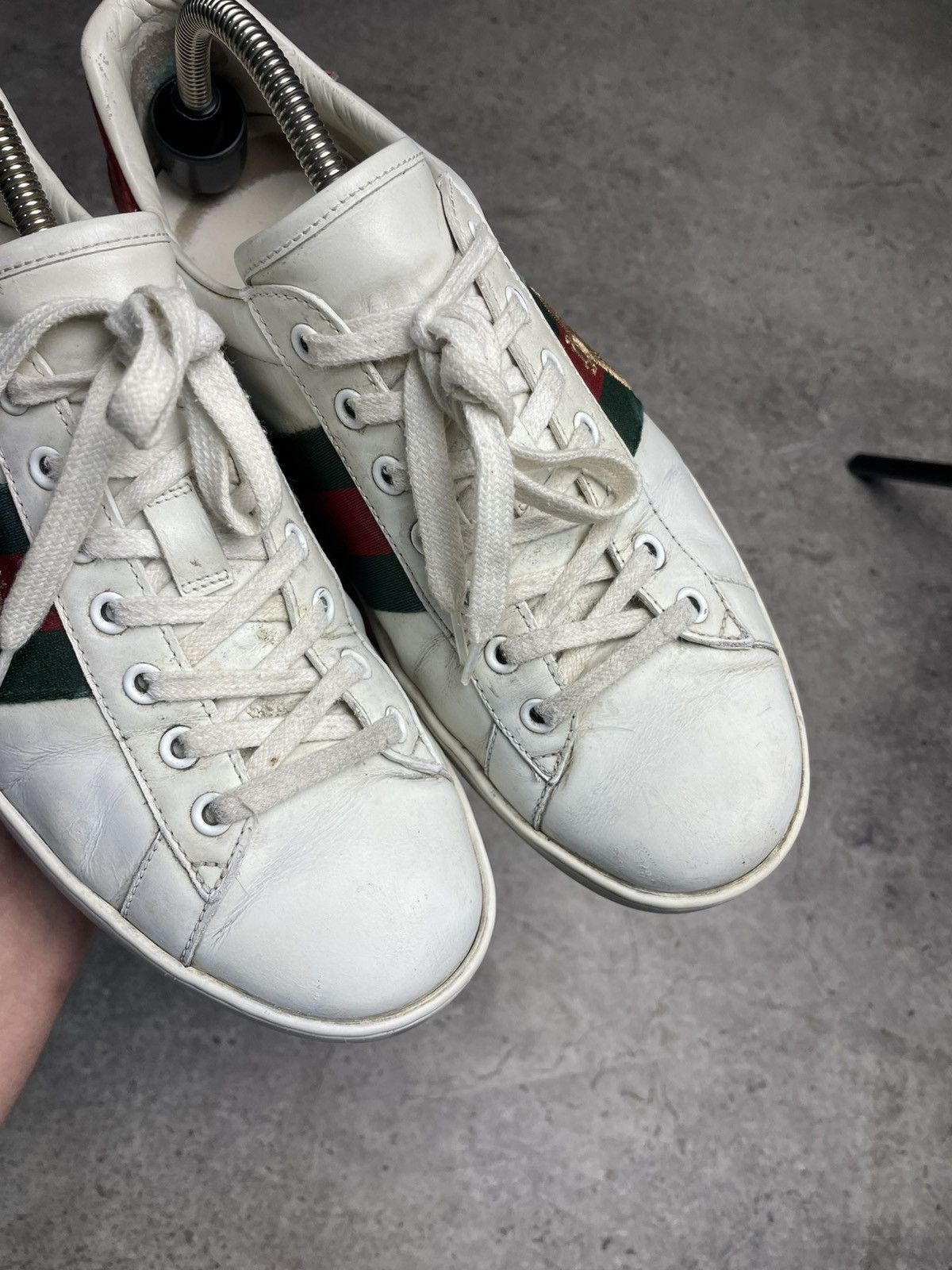 Gucci Gucci Ace Bee Sneakers Size US 8 / EU 41 - 3 Thumbnail