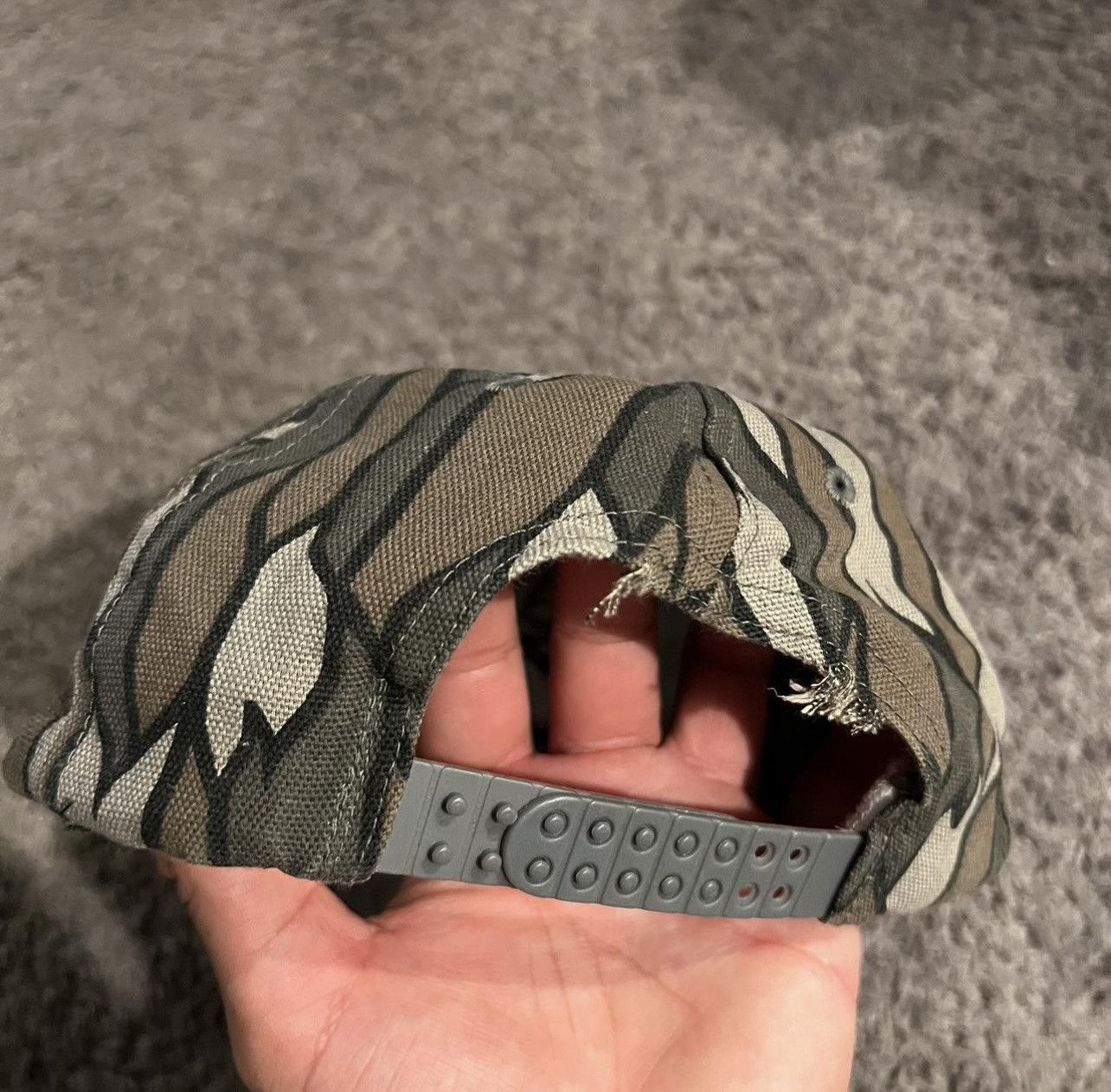 Vintage RARE Miller Lite Whitetail Camo Rope Hat Size ONE SIZE - 3 Thumbnail