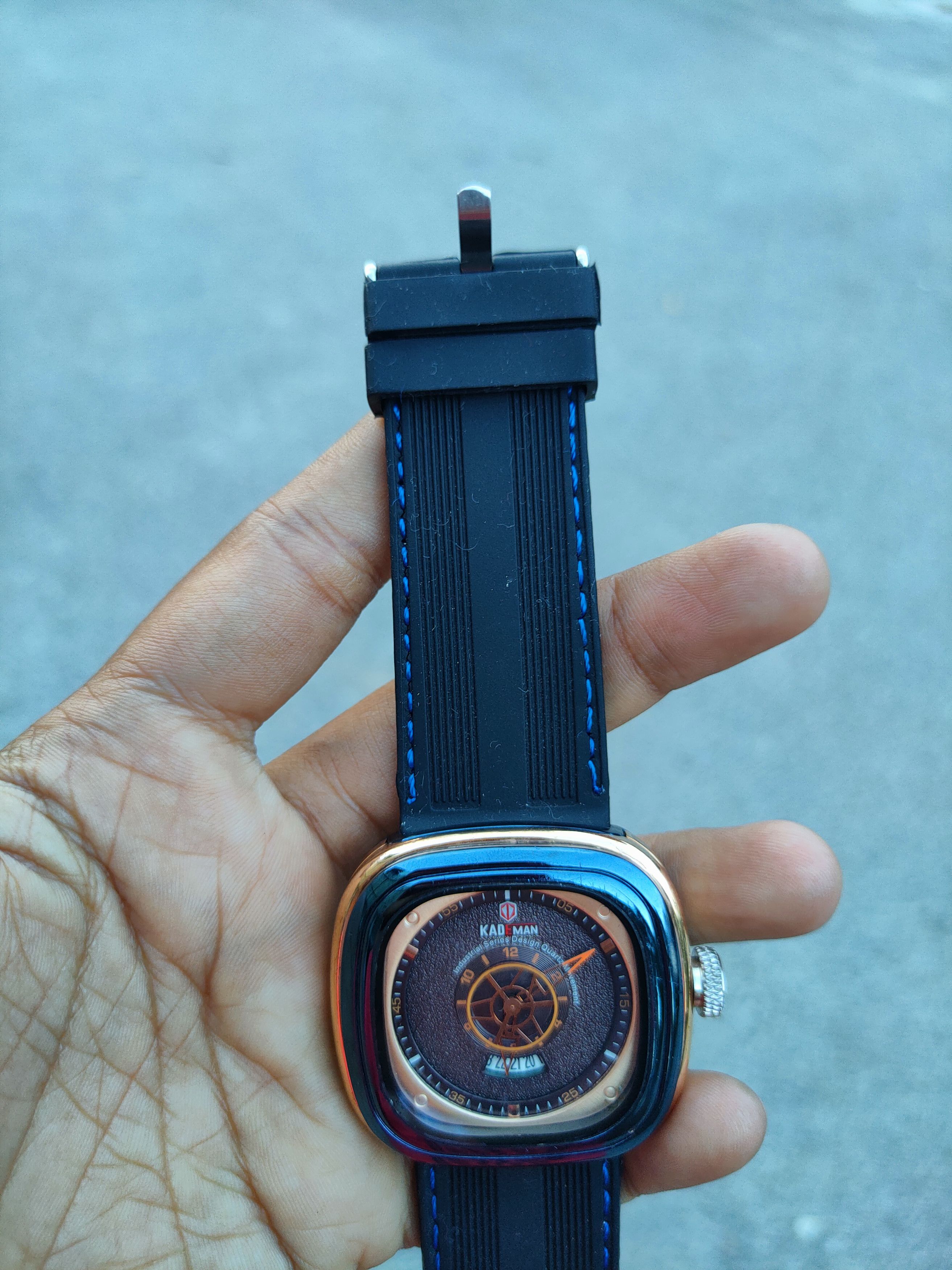 Japanese Brand Kademan Watschinger ong gold color watch #dumih Size ONE SIZE - 5 Thumbnail