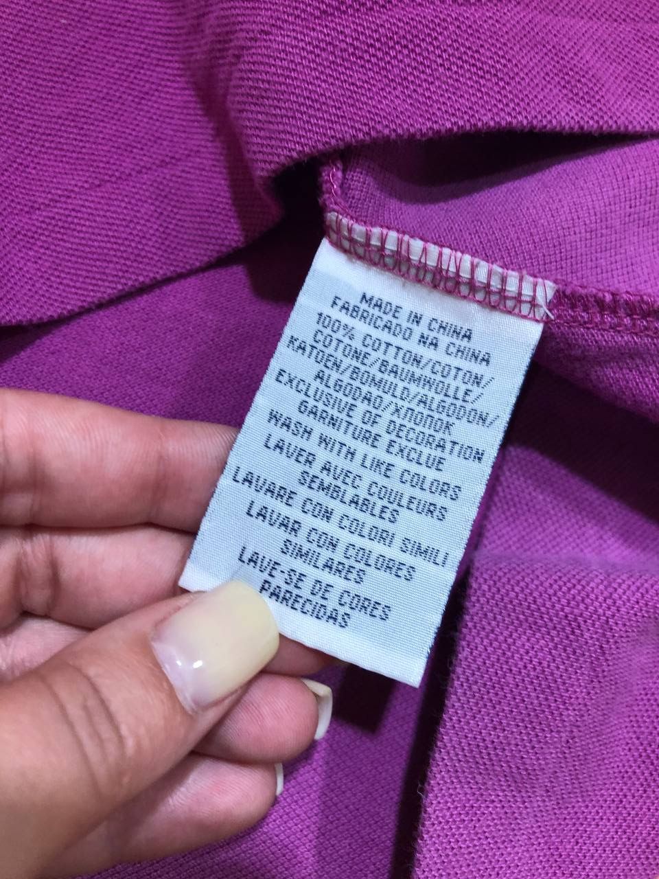 Polo Ralph Lauren Vintage Purple Polo Ralph Lauren Polo Embroidered Logo M Size US M / EU 48-50 / 2 - 4 Thumbnail