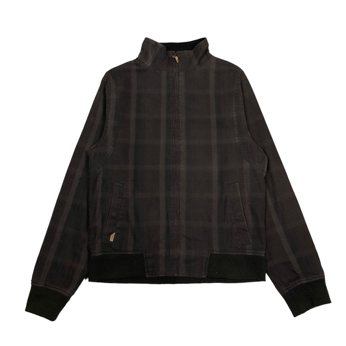 Japanese Brand 🔥VINTAGE BIKER JACKET ELEMENT JAPAN TARTAN ISSEY MIYAKE Size US L / EU 52-54 / 3 - 1 Thumbnail