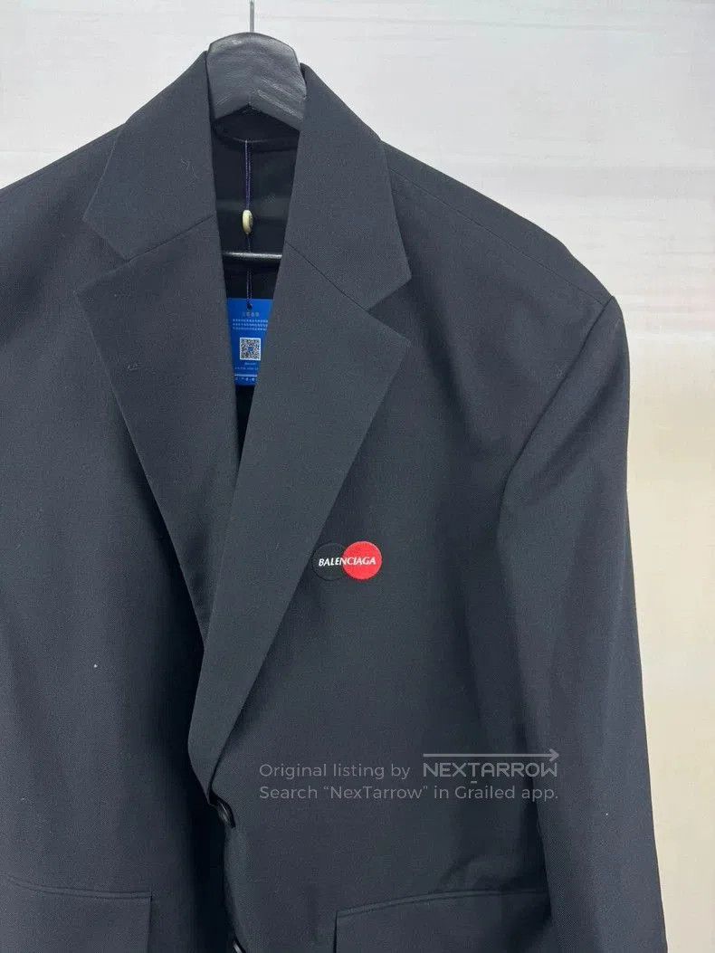 Balenciaga Balenciaga Mastercard Blazer Size 38. Size US XL / EU 56 / 4 - 3 Thumbnail