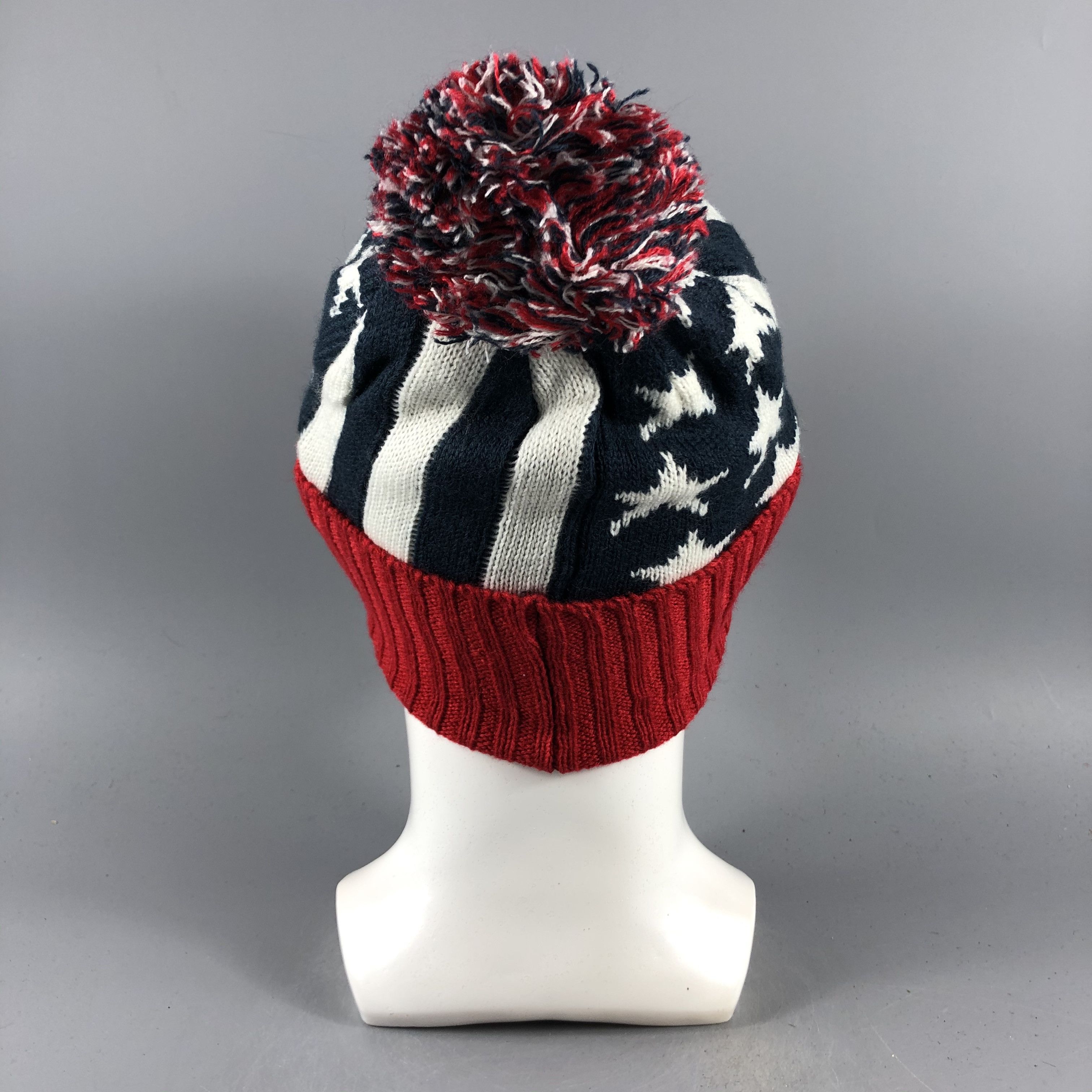 Japanese Brand × Vintage Enhance Bobble Beanie Snow Hat Snow Cap -D519 Size ONE SIZE - 2 Thumbnail