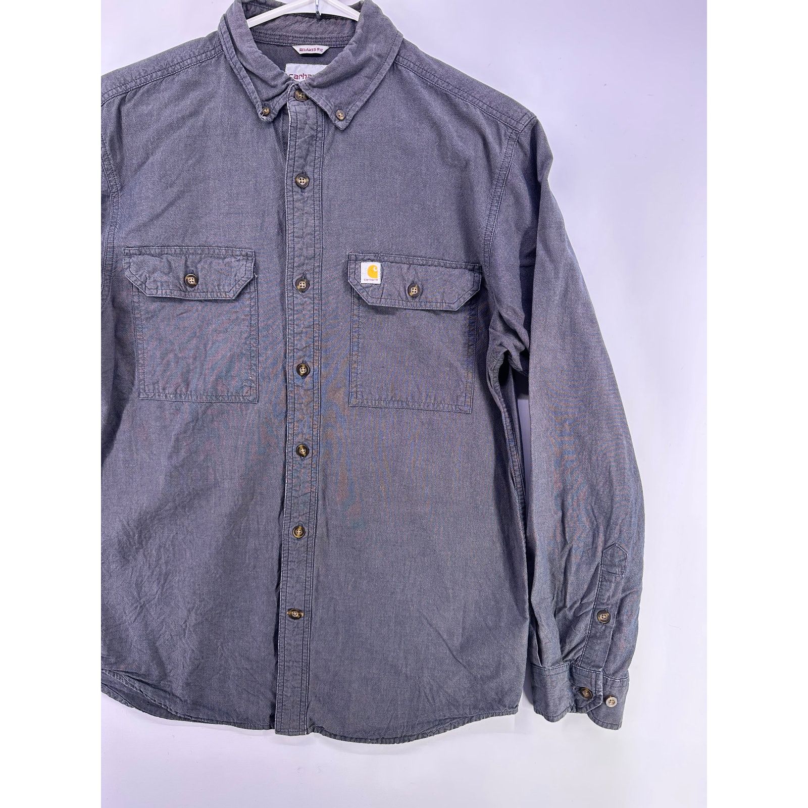 Carhartt Carhartt Men's Long Sleeve Button Up Shirt Size Large Size US M / EU 48-50 / 2 - 4 Thumbnail
