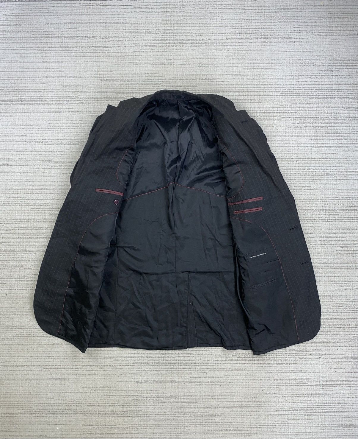 Japanese Brand × Kansai Yamamoto × Vintage Vintage Kansai Yamamoto Double Button Blazer Jacket Size US M / EU 48-50 / 2 - 6 Thumbnail