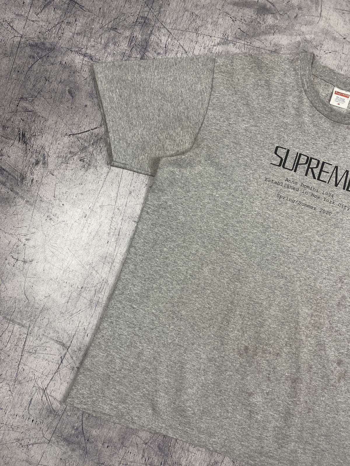 Supreme Supreme Anno domini 1994 SS 2020 New York Tee Size US M / EU 48-50 / 2 - 3 Thumbnail