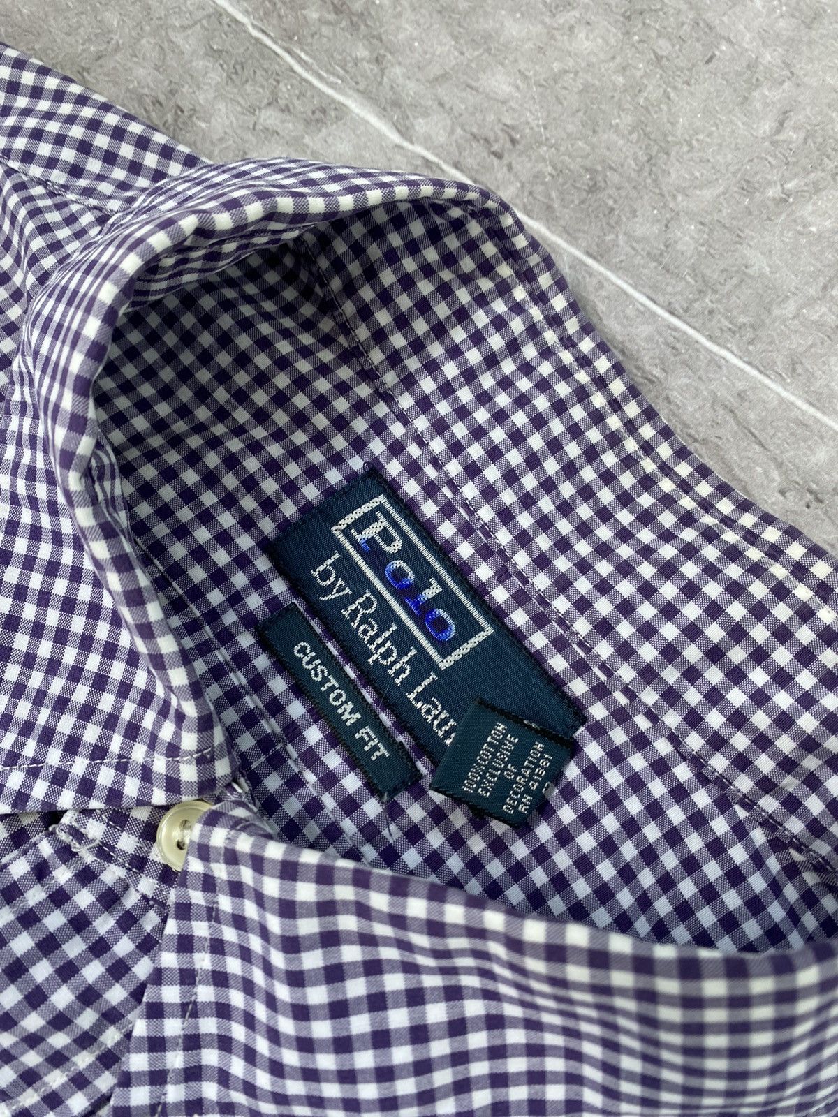 Polo Ralph Lauren Vintage Y2K Polo Ralph Lauren Shirt Button Up Geometric 90s Size US L / EU 52-54 / 3 - 8 Thumbnail