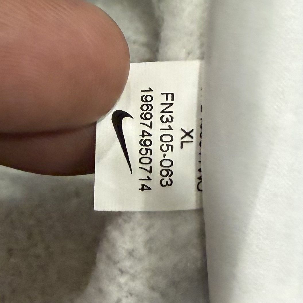 Nike Nike Club Fleece Logo Pullover Hoodie Sweatshirt Gray Mens Size US XL / EU 56 / 4 - 10 Thumbnail