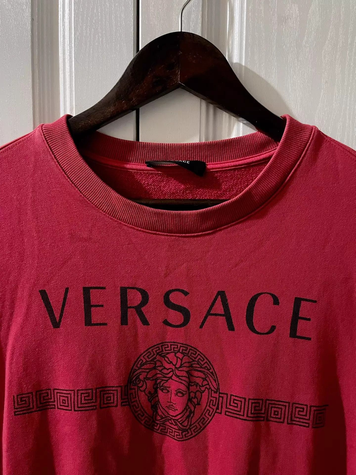 Versace Versace Main Line Runway Medusa Swirl Print Hoodie Size US L / EU 52-54 / 3 - 3 Thumbnail