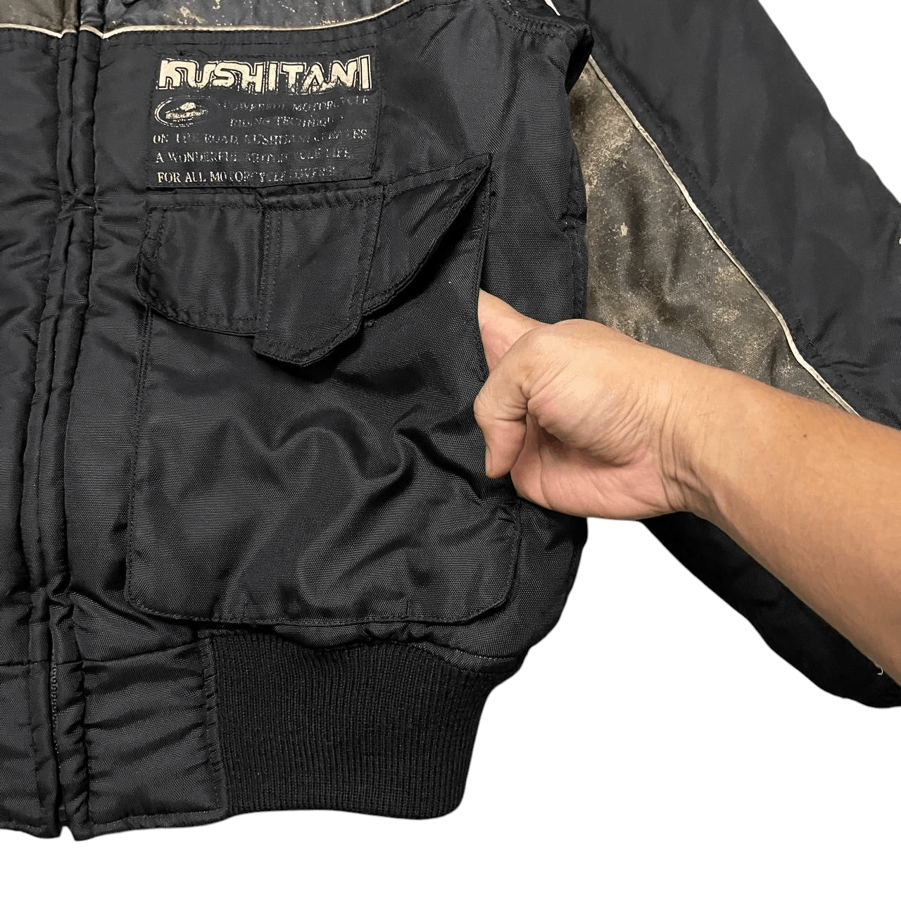 Japanese Brand Vintage Kushitani Motorcycle Sport Racing Jacket Size US L / EU 52-54 / 3 - 12 Thumbnail