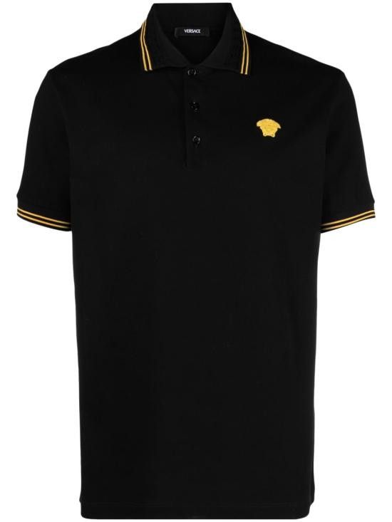 VERSACE Men T-Shirts 1013910 1A098601B000 Black