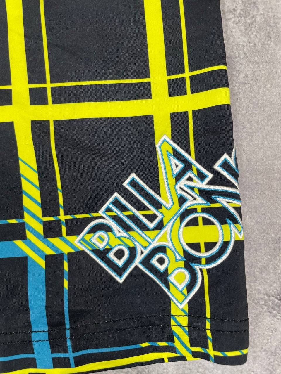 Billabong Billabong Men Board Shorts Swim Surf Black Blue Yellow Check Size US 32 / EU 48 - 3 Thumbnail