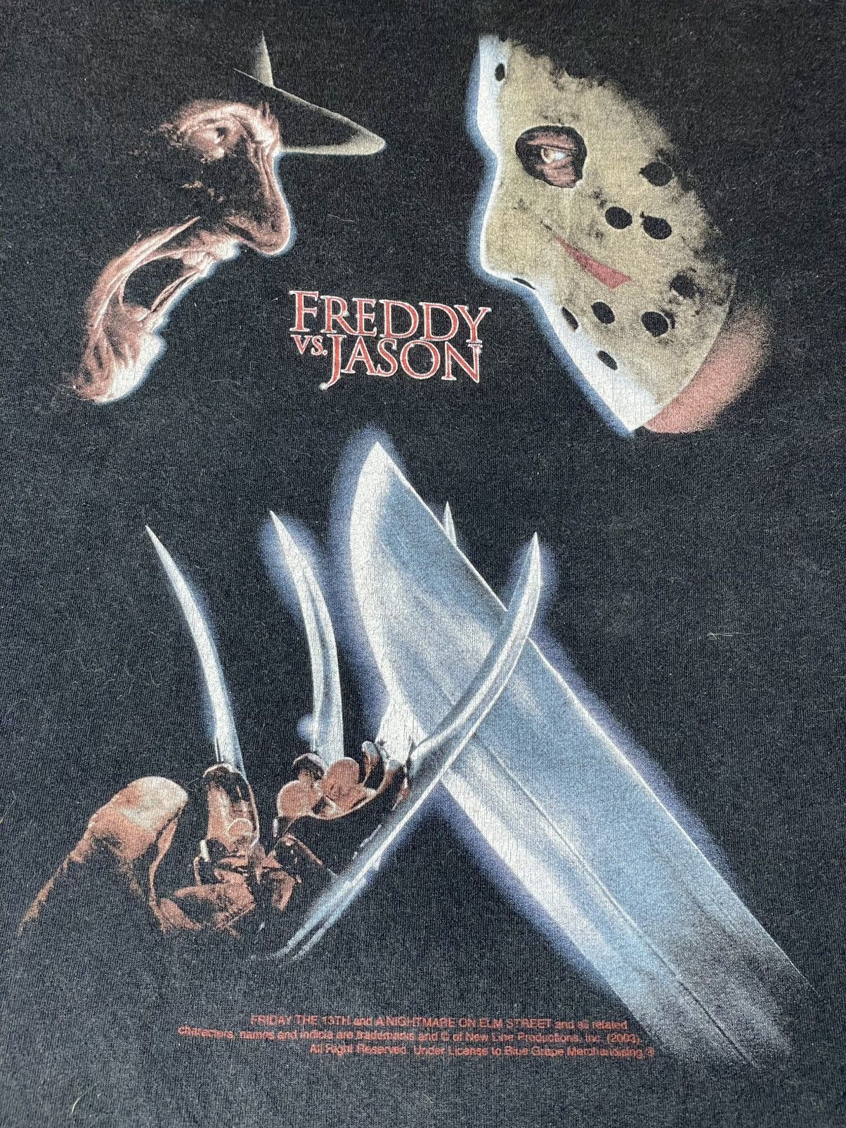 Vintage Freddy Vs Jason T Shirt L Vintage 100% Cotton Size US L / EU 52-54 / 3 - 4 Thumbnail