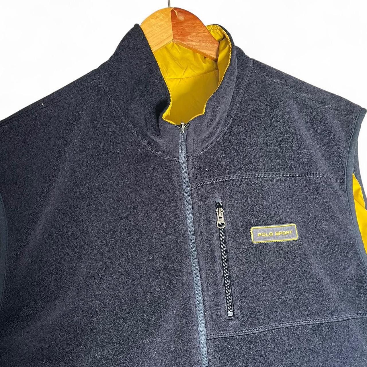 Polo Ralph Lauren Vintage Polo Sport Ralph Lauren Nylon Fleece Reversible Vest Size US XXL / EU 58 / 5 - 5 Thumbnail