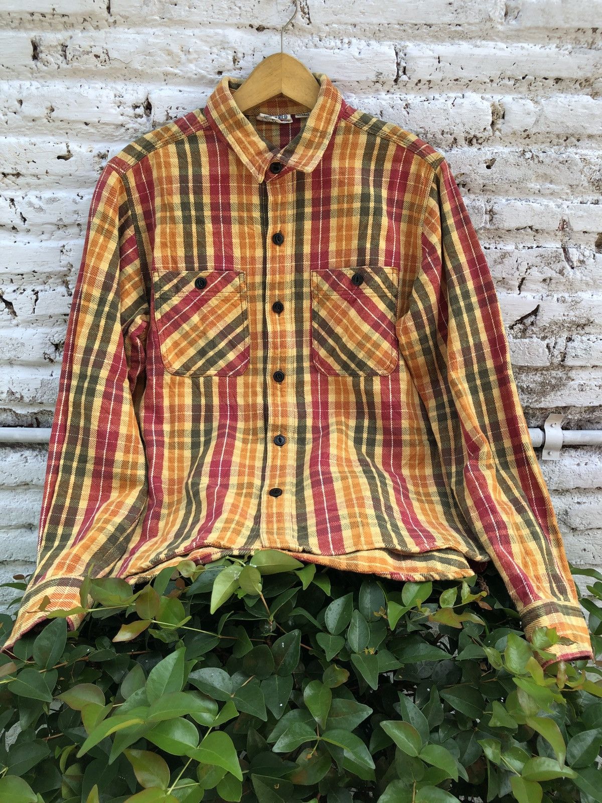 Flannel × Japanese Brand KNACKERED DOBEL POCKET FLANEL Size US L / EU 52-54 / 3 - 1 Thumbnail
