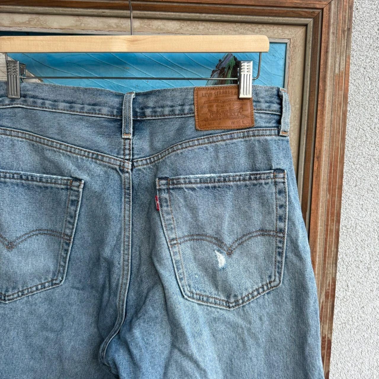 Levi's Levi's Vintage 90s Bottoms Blue Wide Leg Size US 34 / EU 50 - 3 Thumbnail
