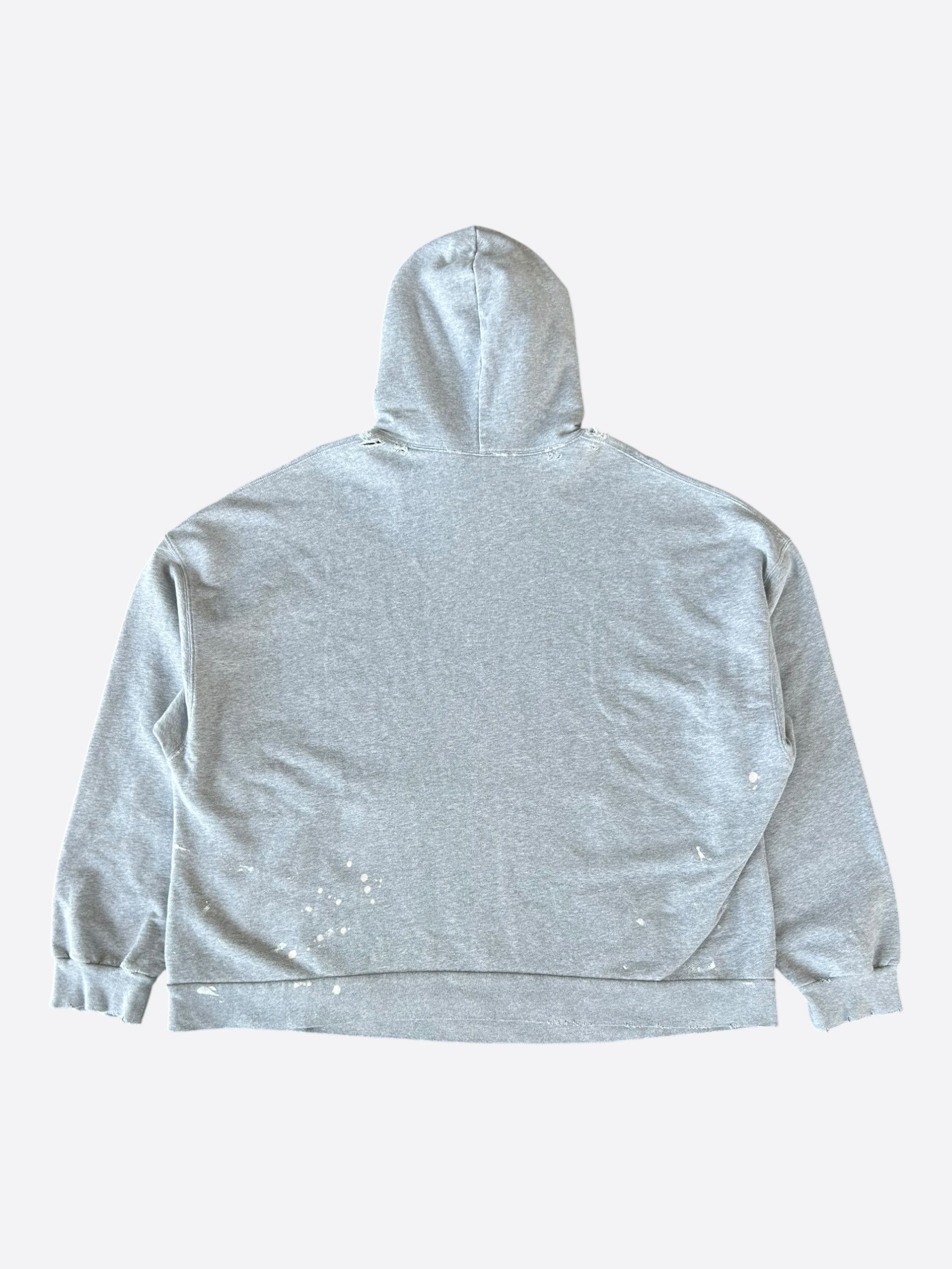 Balenciaga Balenciaga Grey & Rainbow Graffiti Logo Hoodie Size US XXL / EU 58 / 5 - 2 Thumbnail