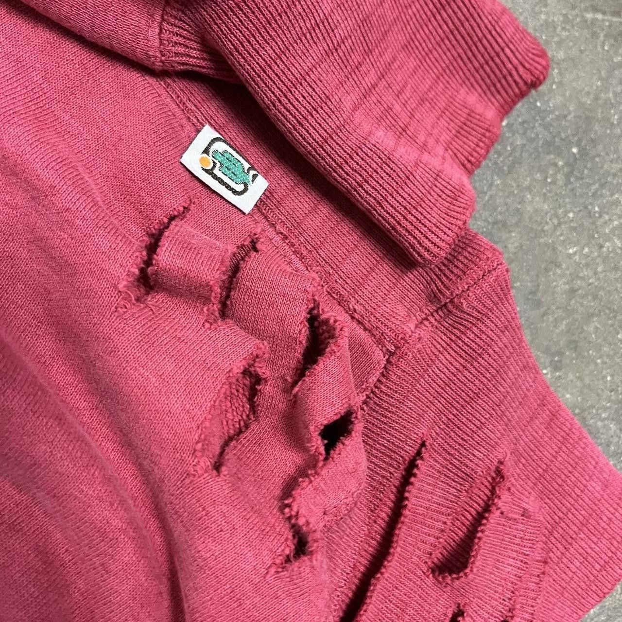 Vintage VTG 90s Harvard University Distressed Collegiate Sweatshirt Size US XL / EU 56 / 4 - 4 Thumbnail