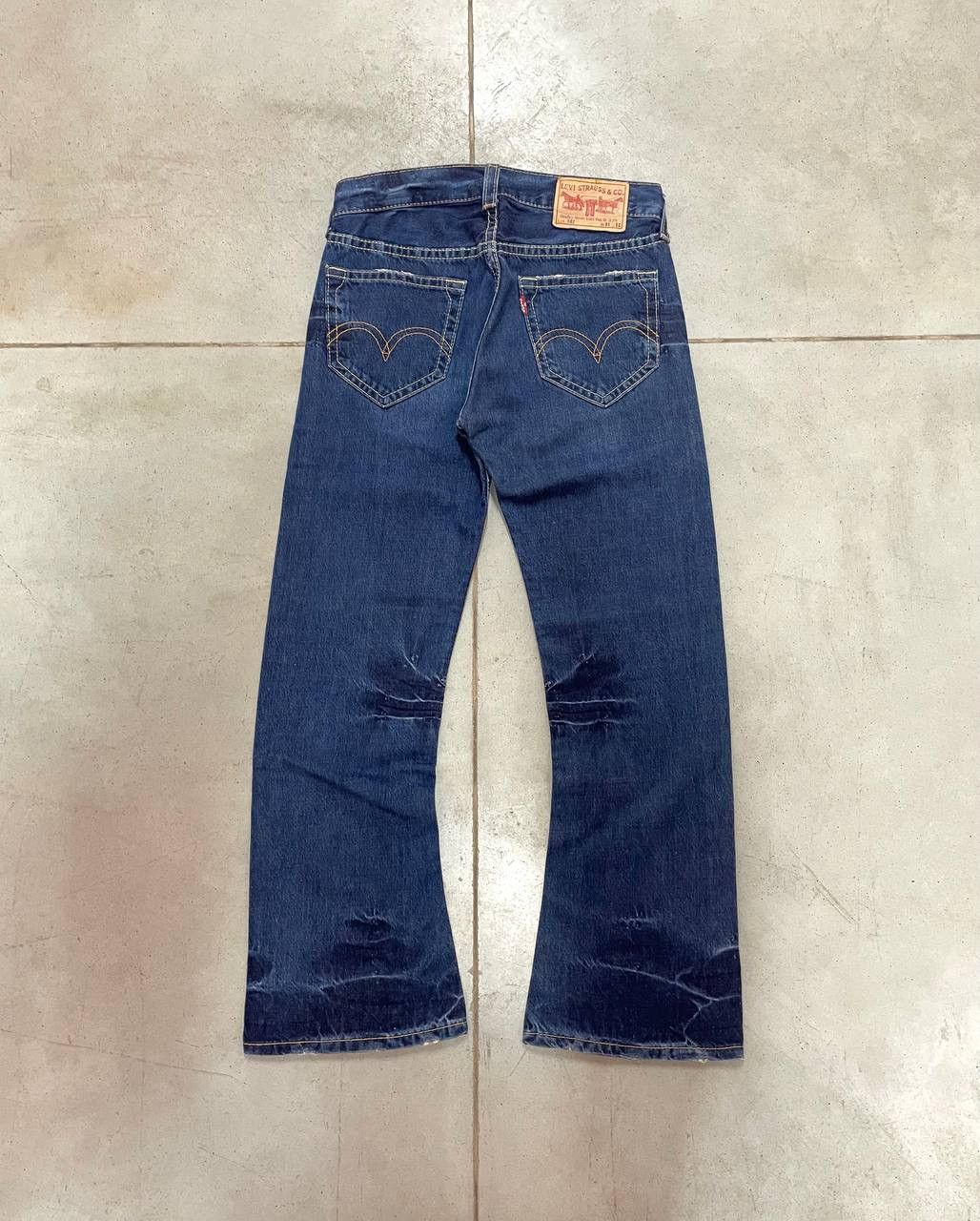 Levi's Flare Washed Vintage Levi’s Jeans Denim Pants Size US 31 - 1 Thumbnail