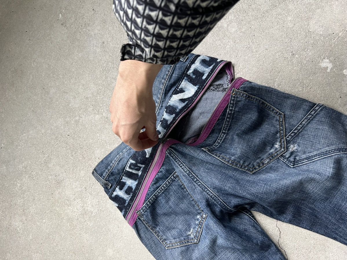 Hysteric Glamour × If Six Was Nine × Le Grande Bleu (L.G.B.) Rare Vintage IfSixWasNine style jeans LGB distressed denim Size 25" / US 0 / IT 36 - 5 Thumbnail