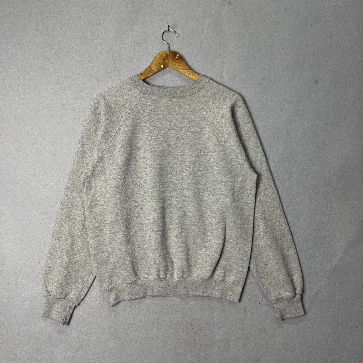 Edwin Vintage 80s Edwin Western Outdoor Crewneck Sweatshirt Gray Size US L / EU 52-54 / 3 - 6 Thumbnail
