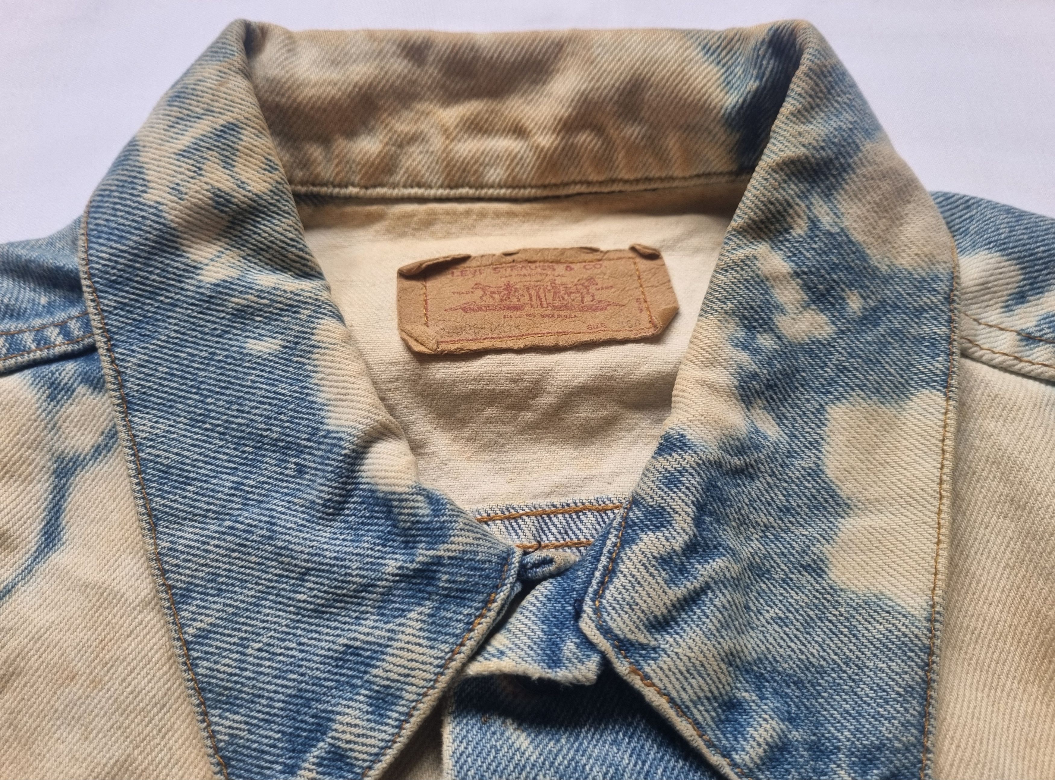 Levi's × Vintage Vintage Levi's Bleached Denim Jacket 70506-0214 Size US S / EU 44-46 / 1 - 15 Thumbnail