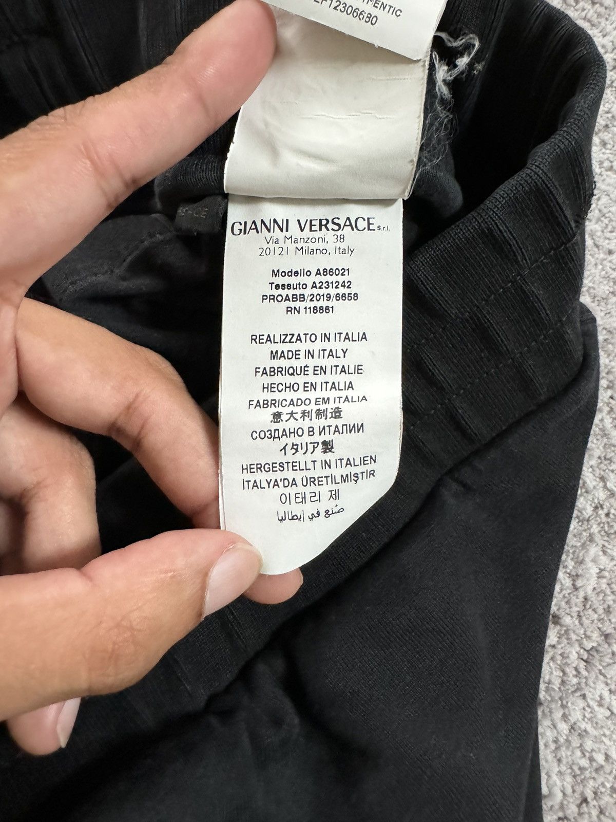 Versace Versace Joggers Sweatpants “Gianni Versace” Print Size US 28 / EU 44 - 9 Thumbnail