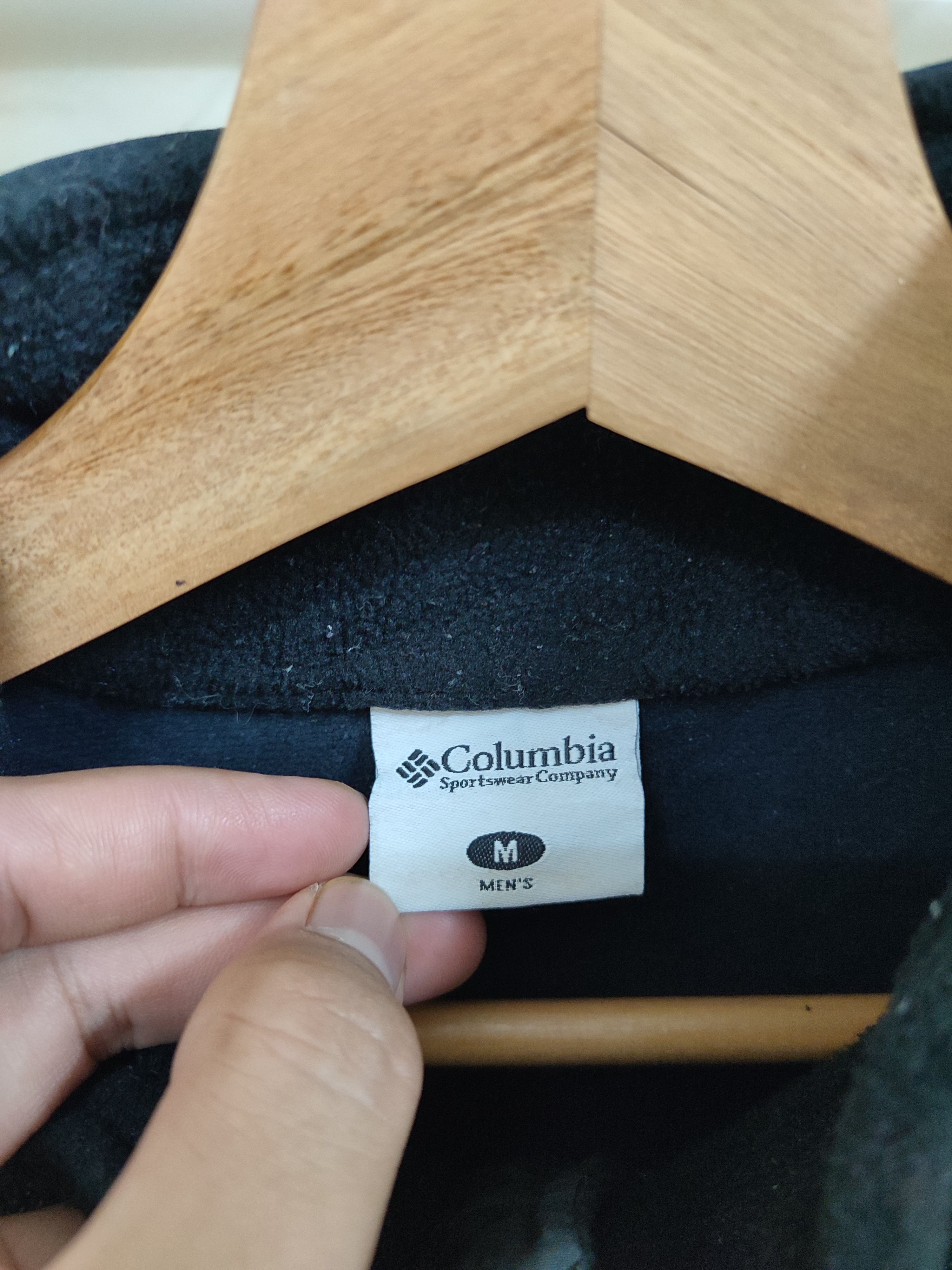 Columbia × Vintage 💥Super Black 💥 Columbia Fleece Jacket Size US M / EU 48-50 / 2 - 6 Thumbnail