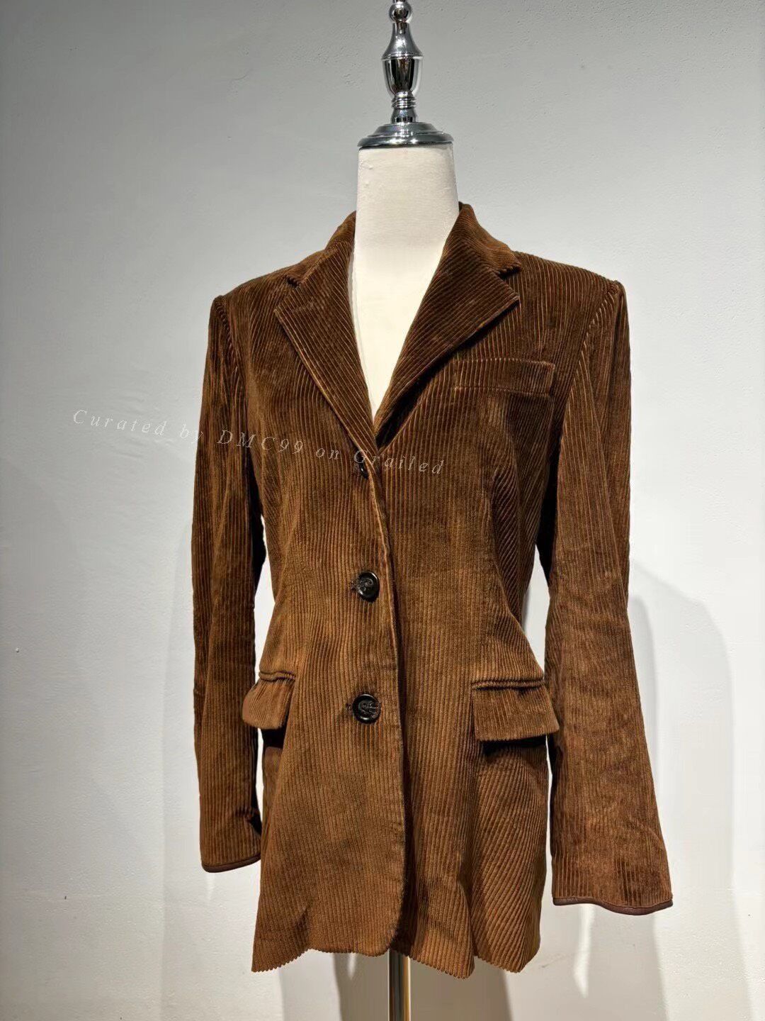 Ralph Lauren Ralph Lauren Vintage Corduroy Blazer Size US M / EU 48-50 / 2 - 1 Thumbnail