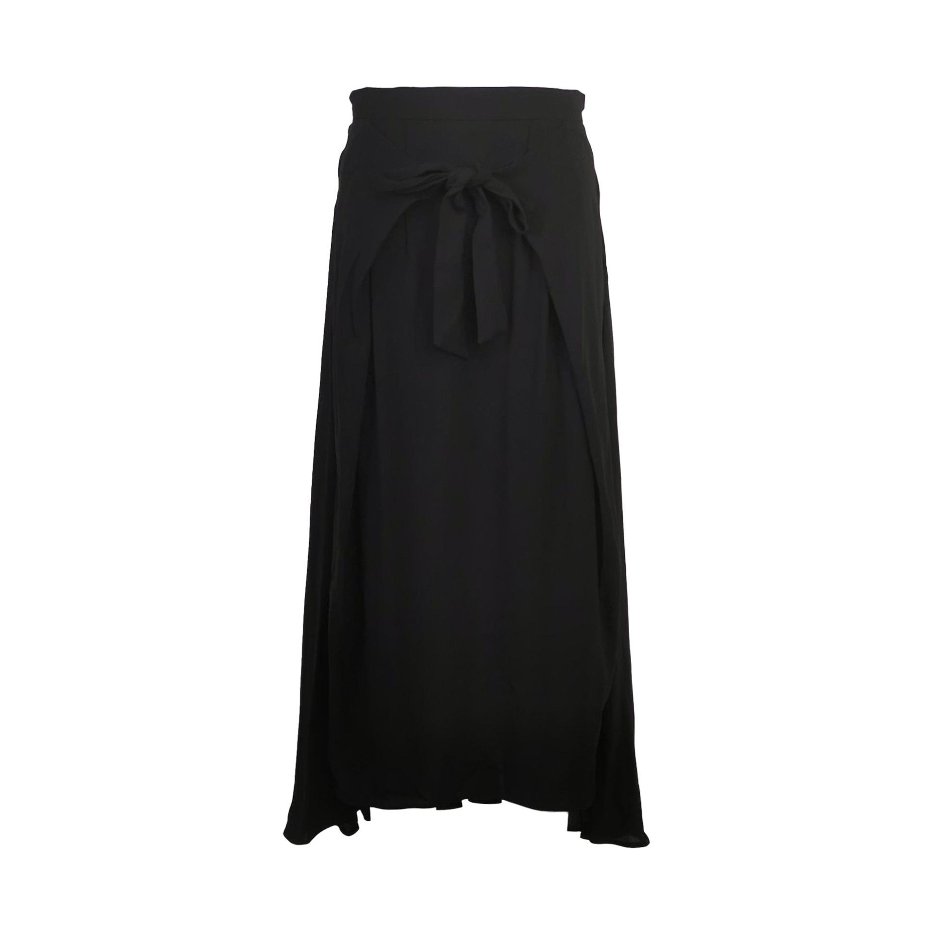 Prada Prada Solid Color Tie Waist Skirt 0089 Size 38" / US 16 / IT 52 - 1 Thumbnail