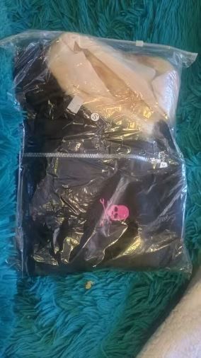 Other Y2K Black Fur Collar Zipper Sweatshirt Hoodie Size M / US 6-8 / IT 42-44 - 5 Thumbnail