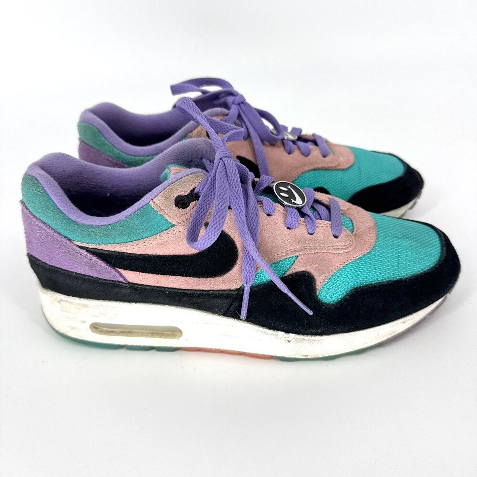 Nike Nike Air Max 1 Have a Nike Day Purple Black Bleached Coral 9 Size US 9 / IT 39 - 1 Thumbnail