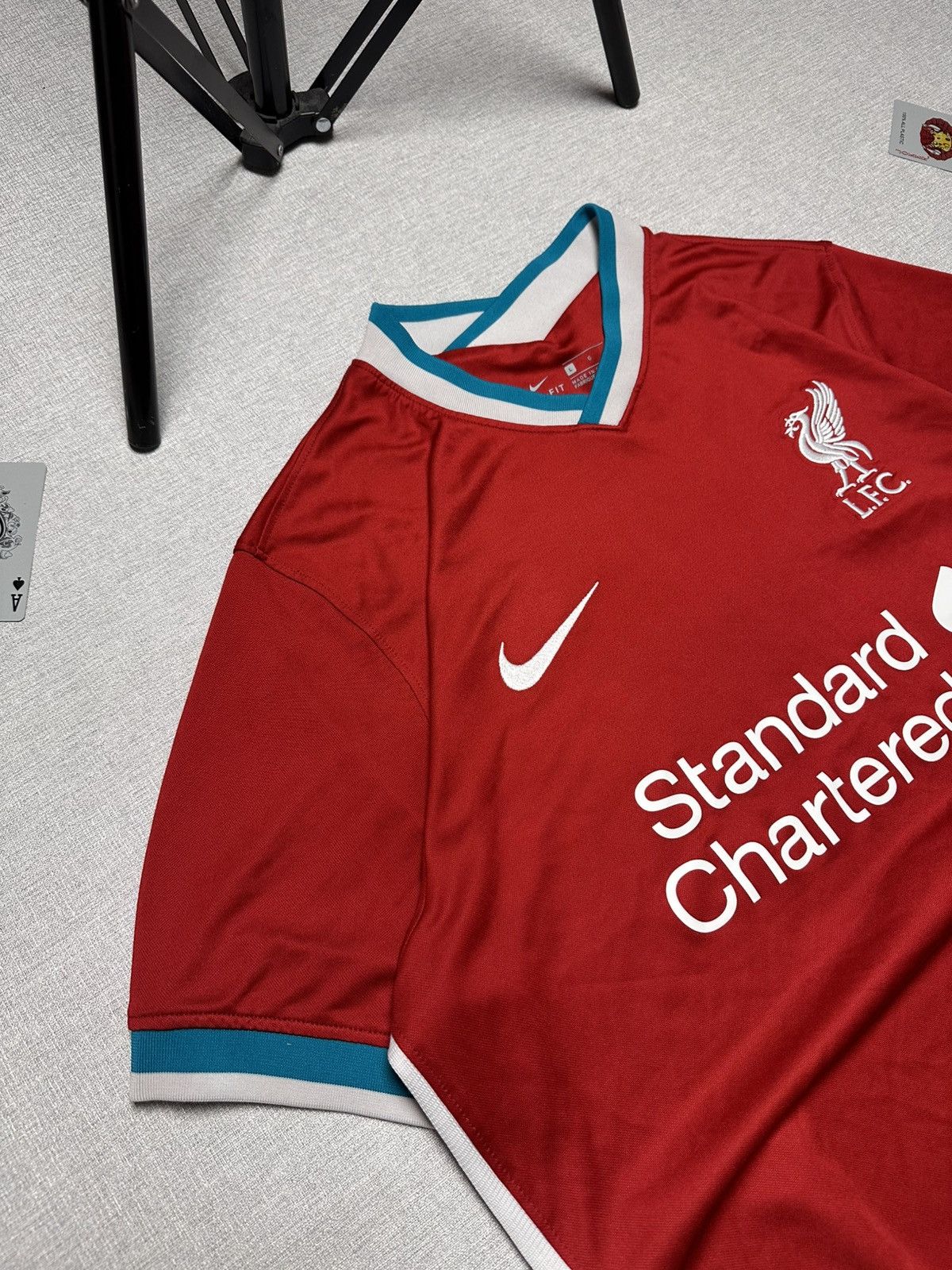 Nike Nike Vapor MTCH LFC Liverpool Soccer Jersey Size US L / EU 52-54 / 3 - 2 Thumbnail