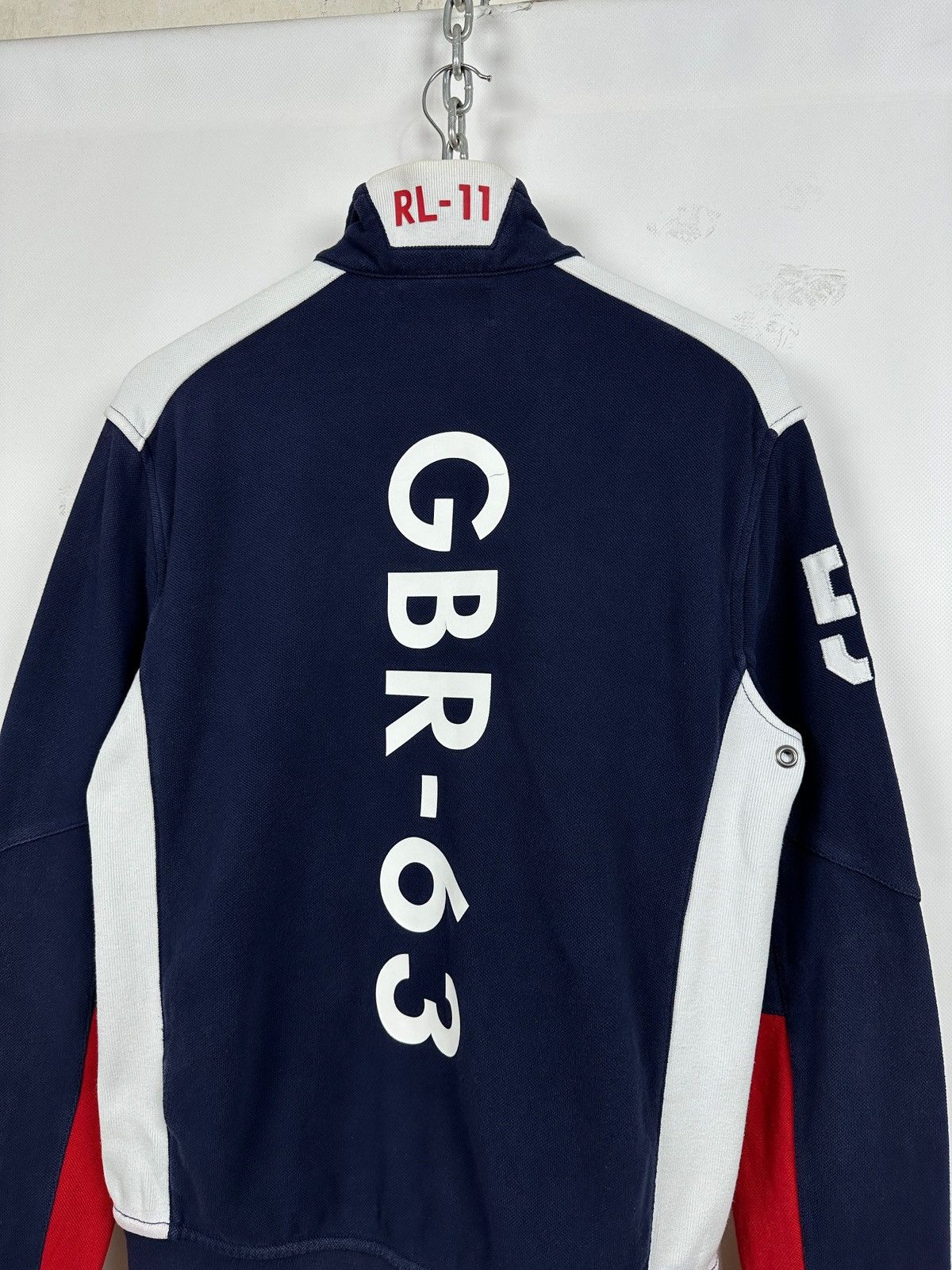 Polo Ralph Lauren Vintage Polo Ralph Lauren GBR Chief Keef Zip Sweatshirt Size US S / EU 44-46 / 1 - 18 Thumbnail