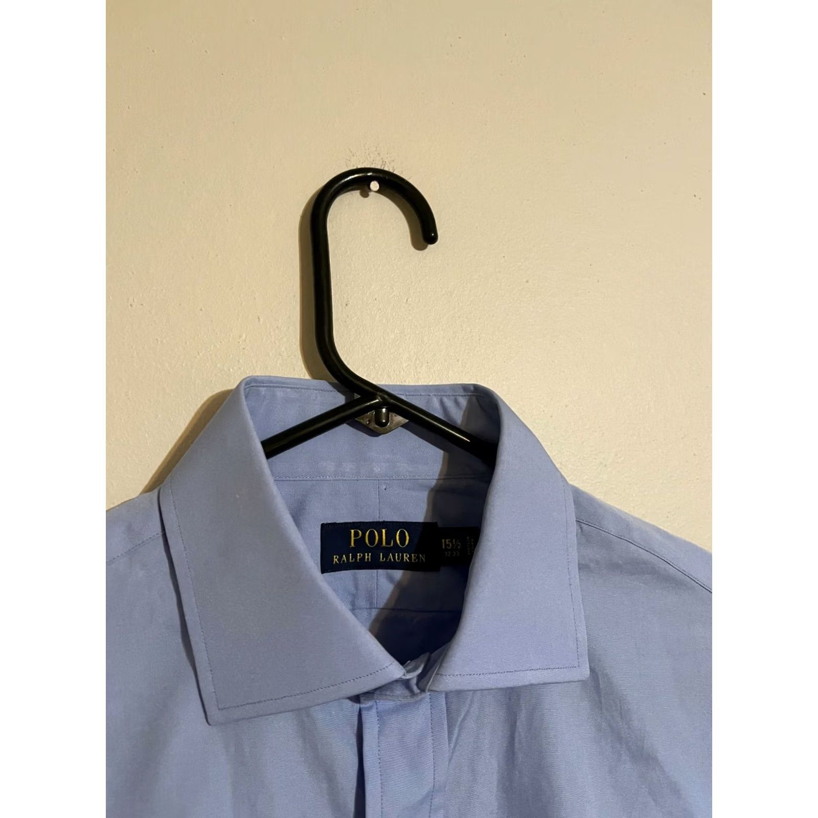 Polo Ralph Lauren Polo Ralph Lauren Button Up Shirt Men's Long Sleeve Blue 15.5 32-33 Size 42R - 4 Thumbnail