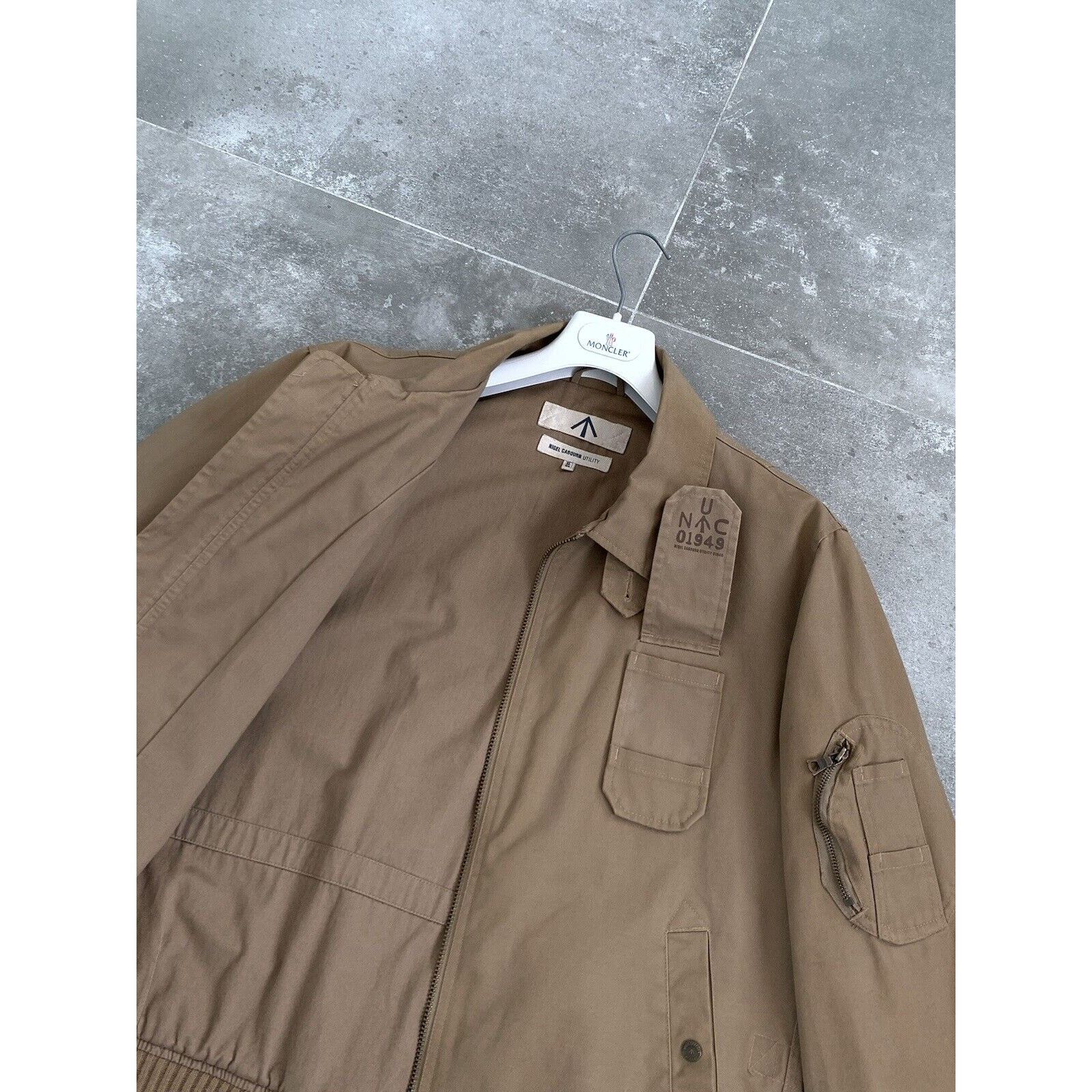 Nigel Cabourn Men's NIGEL CABOURN Utility Bomber Coat Jacket Size XL EU 54 Size US XL / EU 56 / 4 - 19 Thumbnail