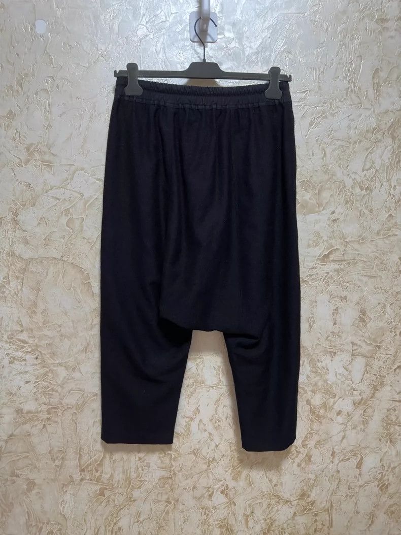 Rick Owens rick owens size US 50 Cropped pants with hanging crotch pa Size US 34 / EU 50 - 2 Thumbnail