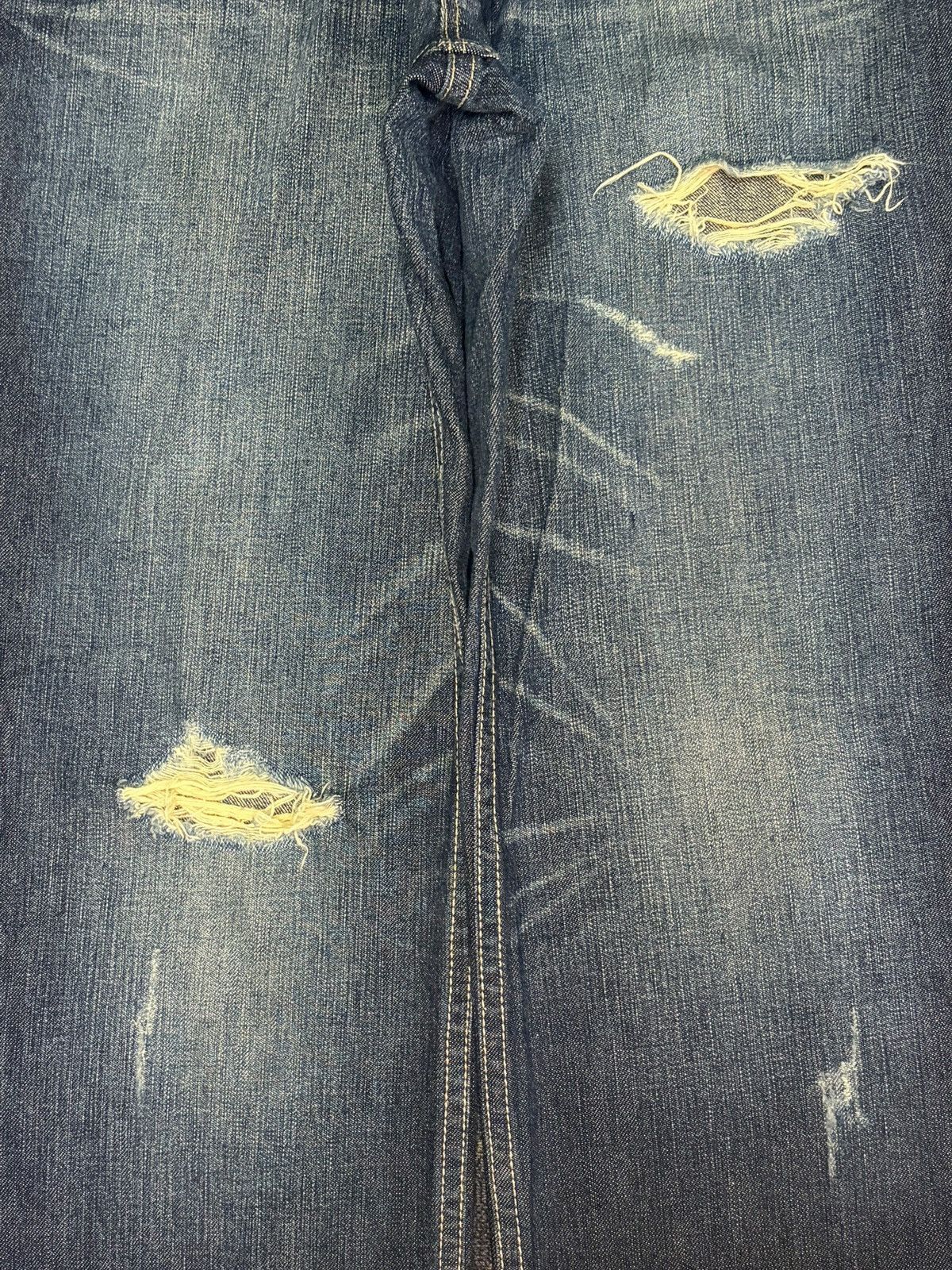 Acne Studios Vintage Japanese Brand Lot 0000 Distressed Jeans Size 29" - 3 Thumbnail