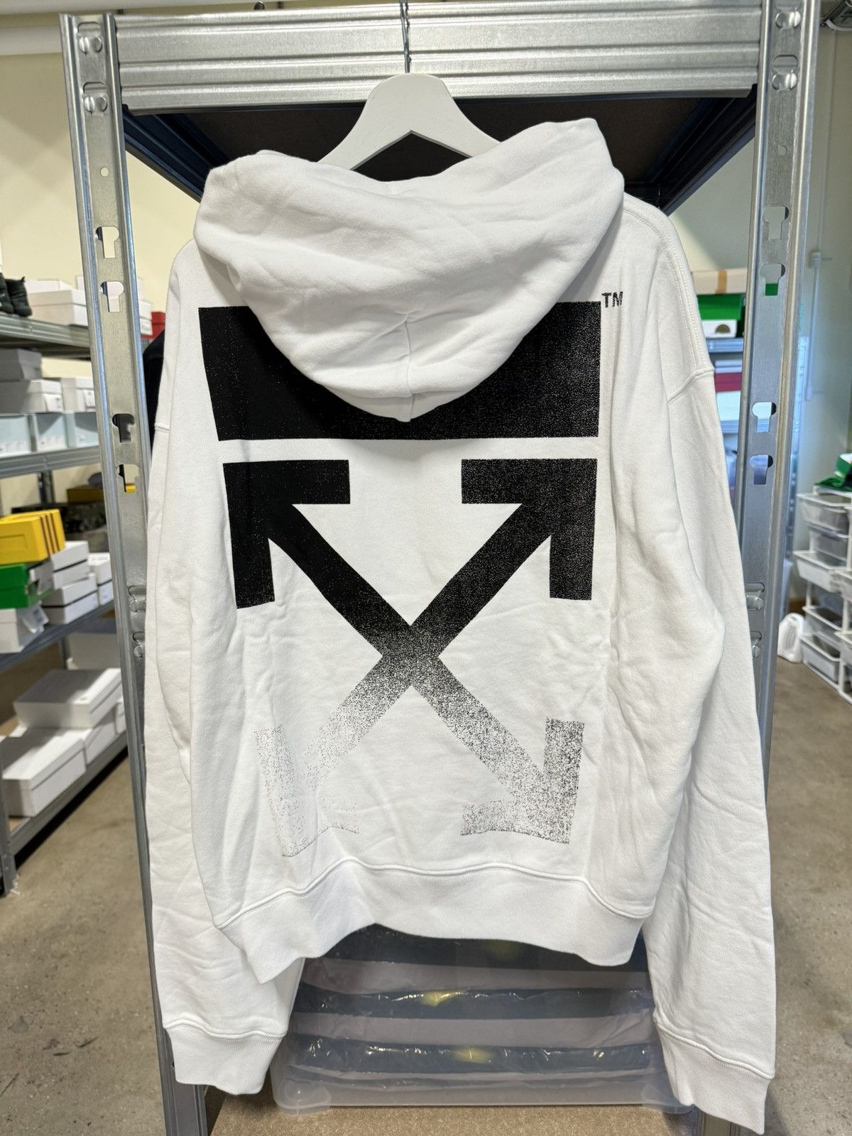 Off-White Degrade Arrow Hoodie NEW 800$