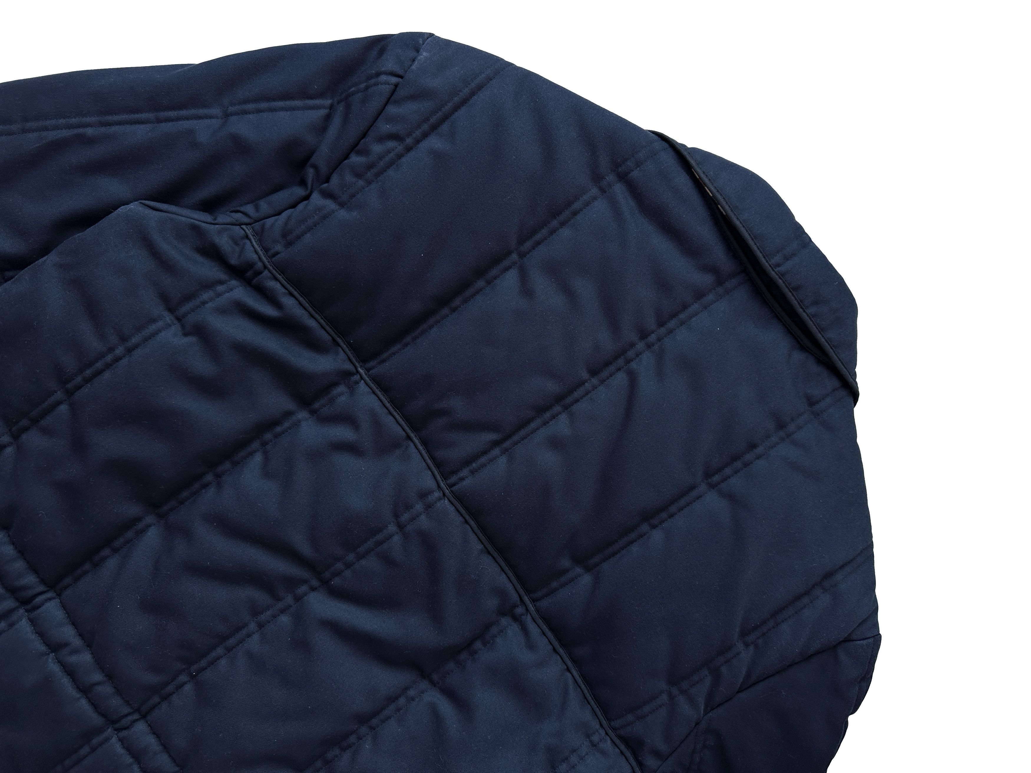 Aquascutum Aquascutum Vintage navy quilted jacket Size US M / EU 48-50 / 2 - 8 Thumbnail