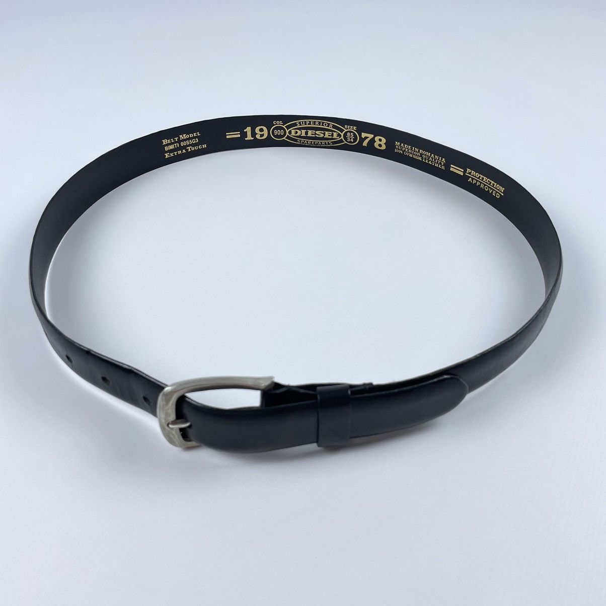 Diesel Diesel Vintage Leather Belt Size ONE SIZE - 2 Thumbnail
