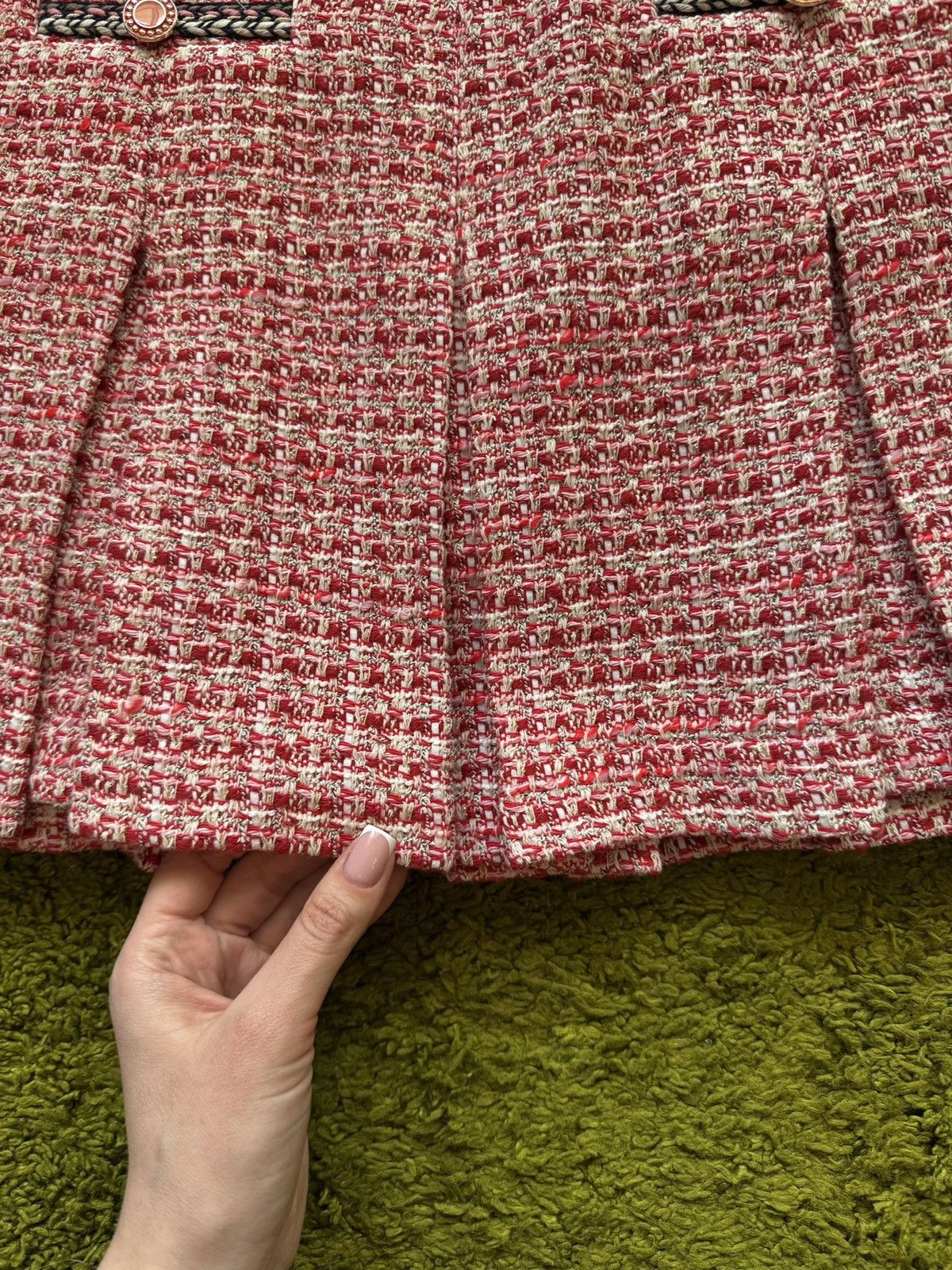 Designer × Maje Maje oldmoney style tweed dress Size S / US 4 / IT 40 - 3 Thumbnail