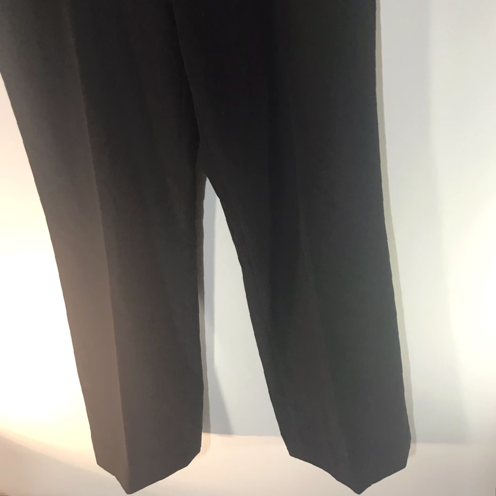 Tommy Hilfiger Tommy Hilfiger Black Wide Leg Dress Pants Women Size 12P Vietnam Size 34" / US 12 / IT 48 - 3 Thumbnail